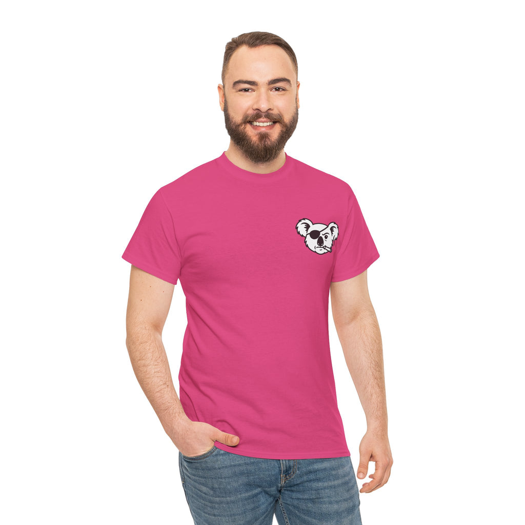 Drop Bear Graphic Tee # 2 Smoking Koala | Unisex Heavy Cotton Shirt