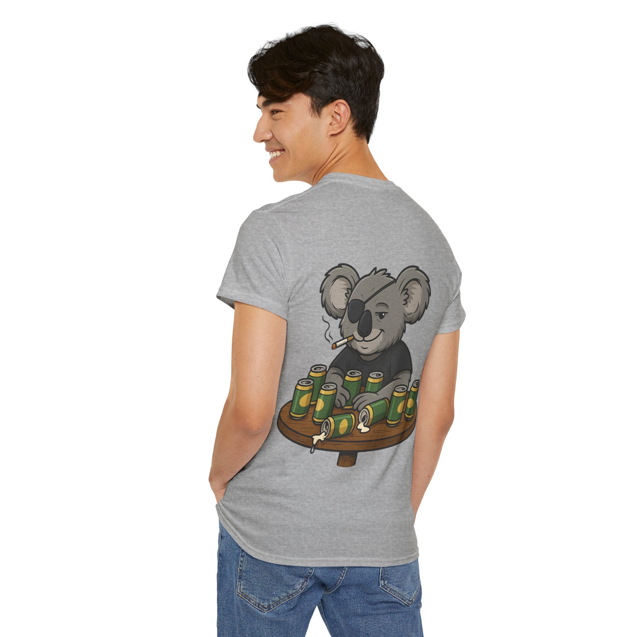 Drop Bear Graphic Tee # 4 Koala's Night out | Unisex Heavy Cotton Shirt