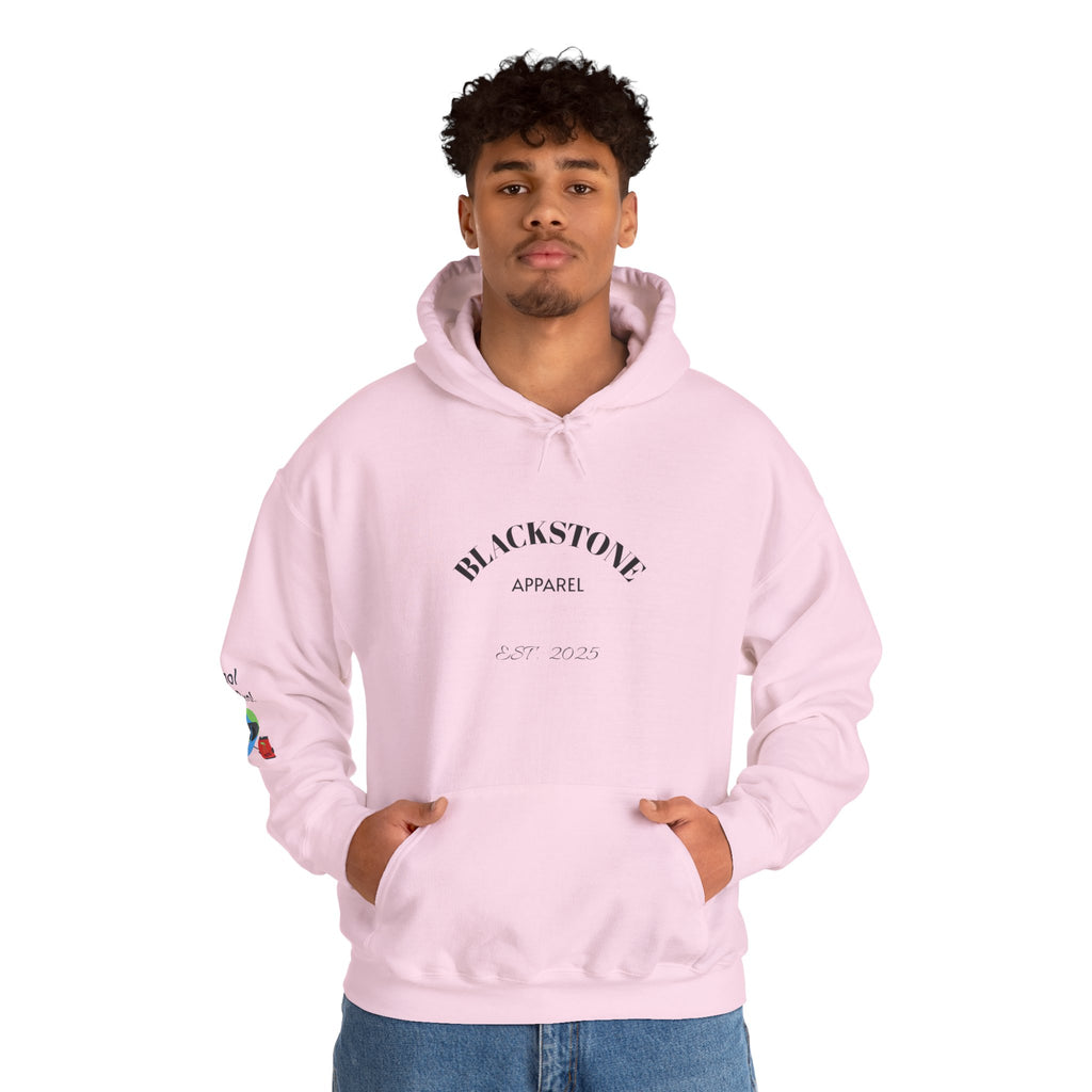 Blackstone's Signature Graphic Hoodie - Unisex Hooded Sweatshirt - Cozy Graphic Sweatshirt by Blackstone
