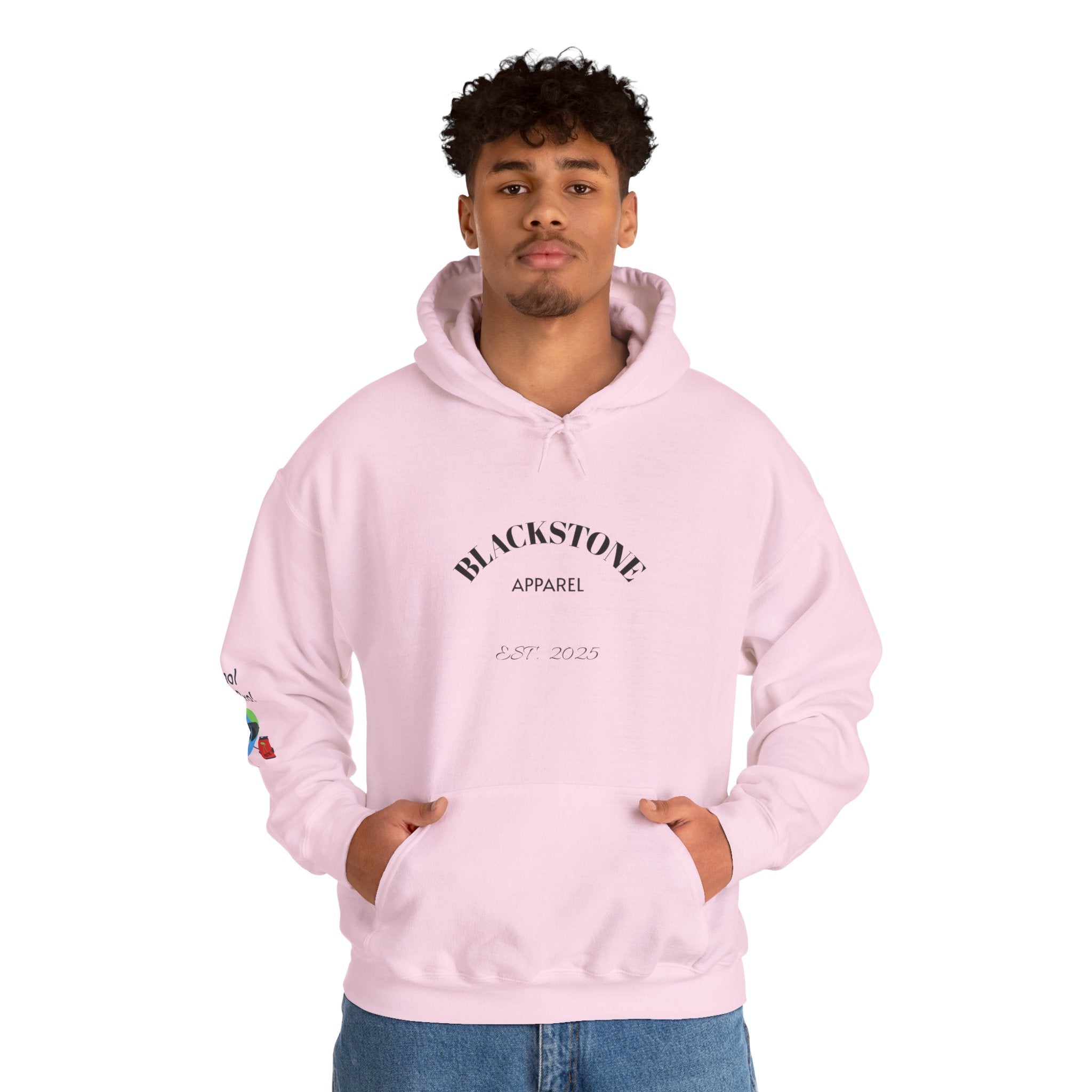 Blackstone's Signature Graphic Hoodie - Unisex Hooded Sweatshirt - Cozy Graphic Sweatshirt by Blackstone