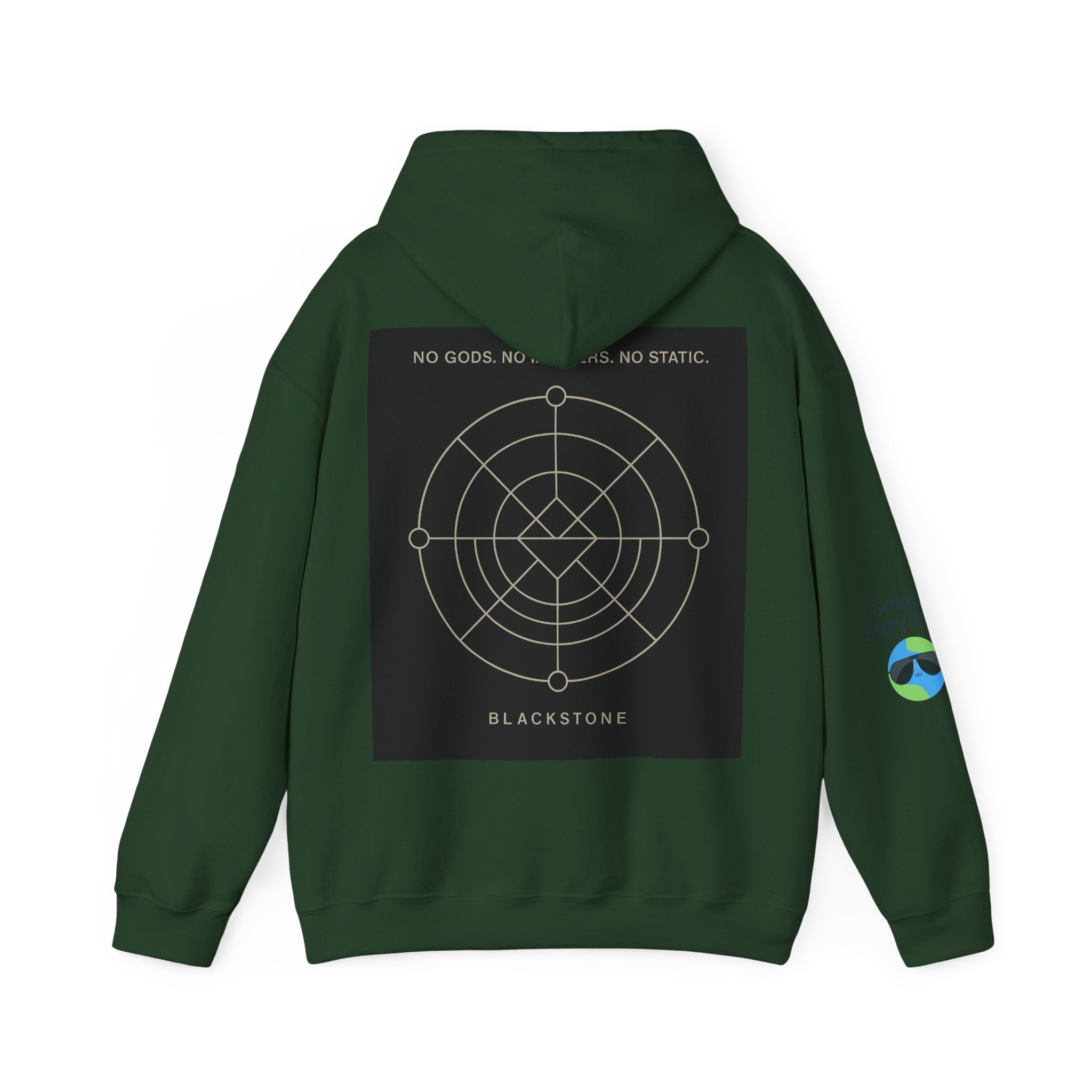 Blackstone's Signature Graphic Hoodie - Unisex Hooded Sweatshirt - Cozy Graphic Sweatshirt by Blackstone