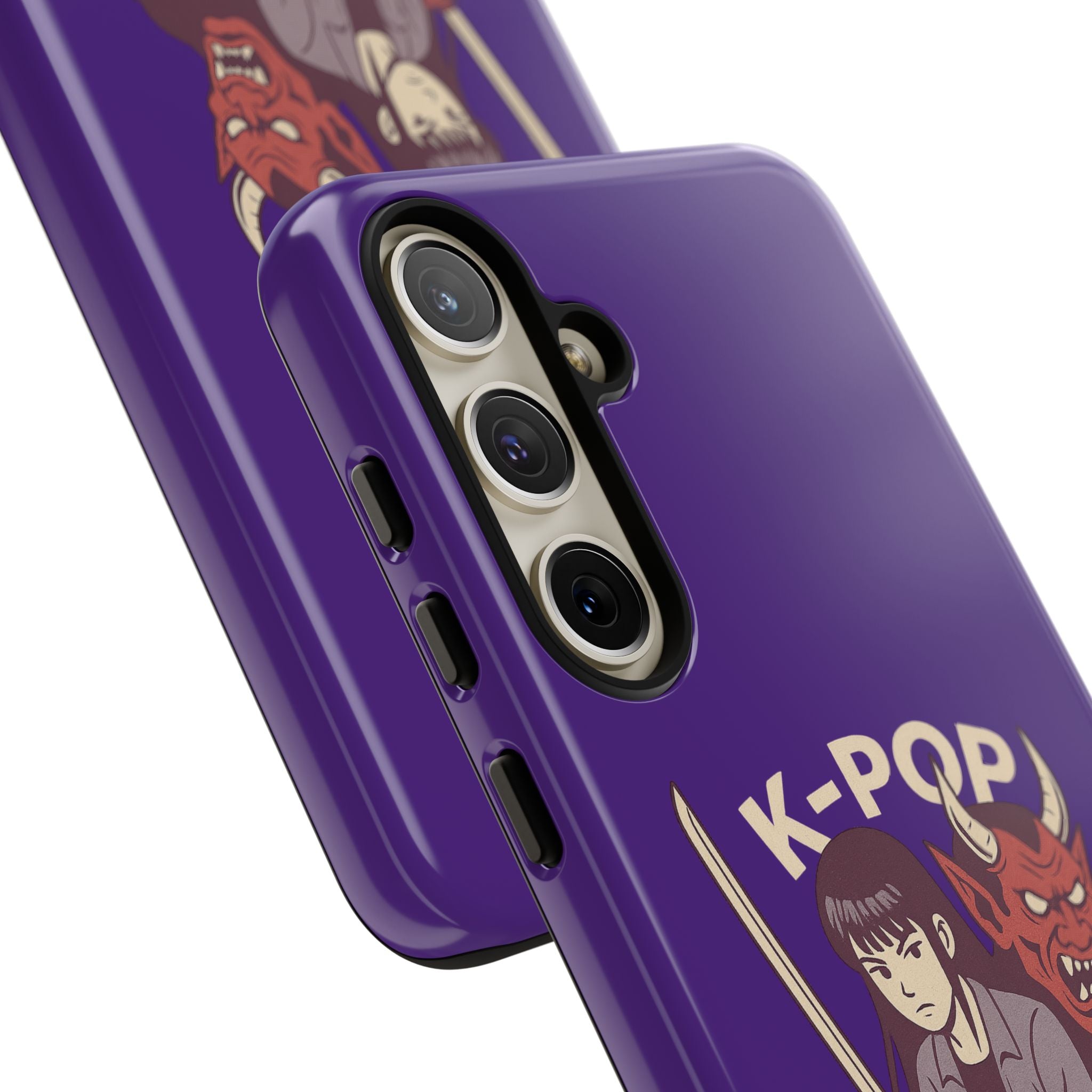 K-Pop Demon Hunters Phone Case, Tough Cases for Anime Fans, Unique Gift for Musicians, Holiday Present for Teens, Stylish Tech Accessories
