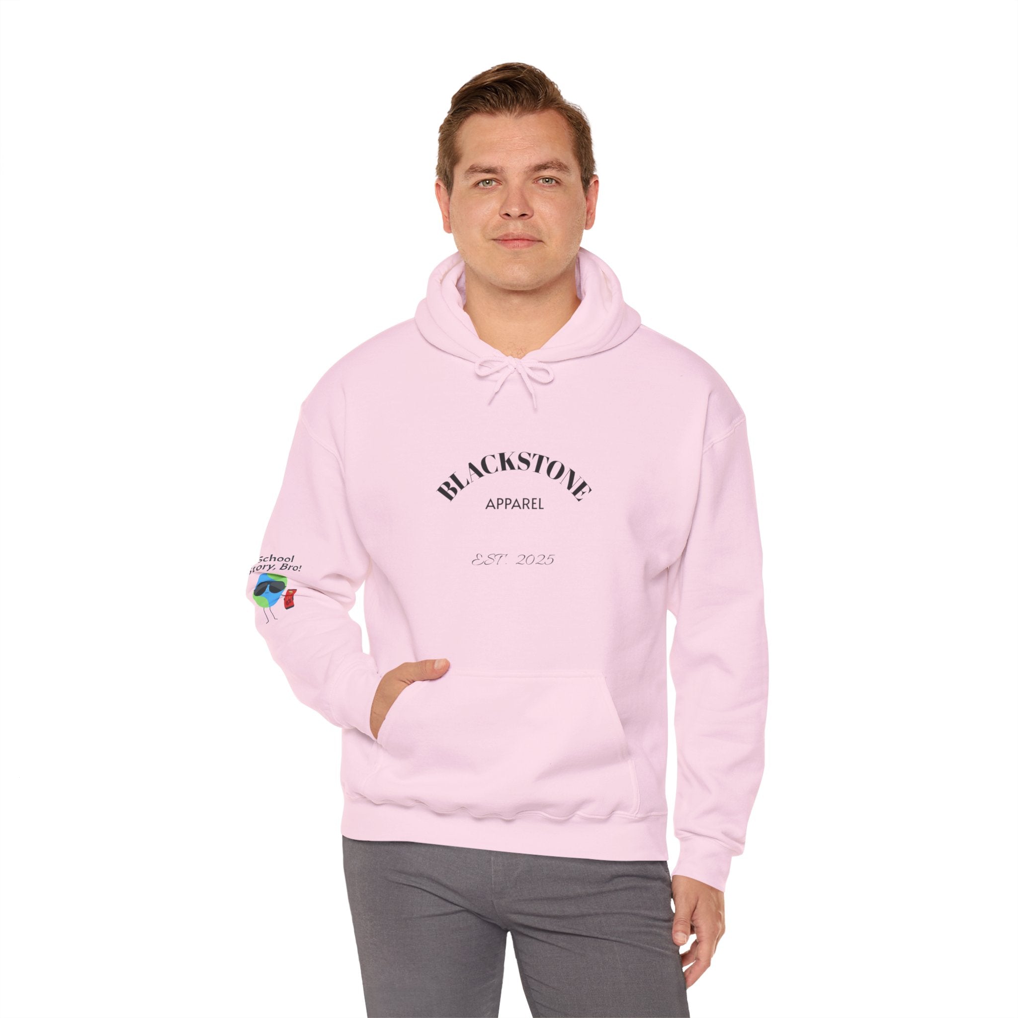 Blackstone's Signature Graphic Hoodie - Unisex Hooded Sweatshirt - Cozy Graphic Sweatshirt by Blackstone