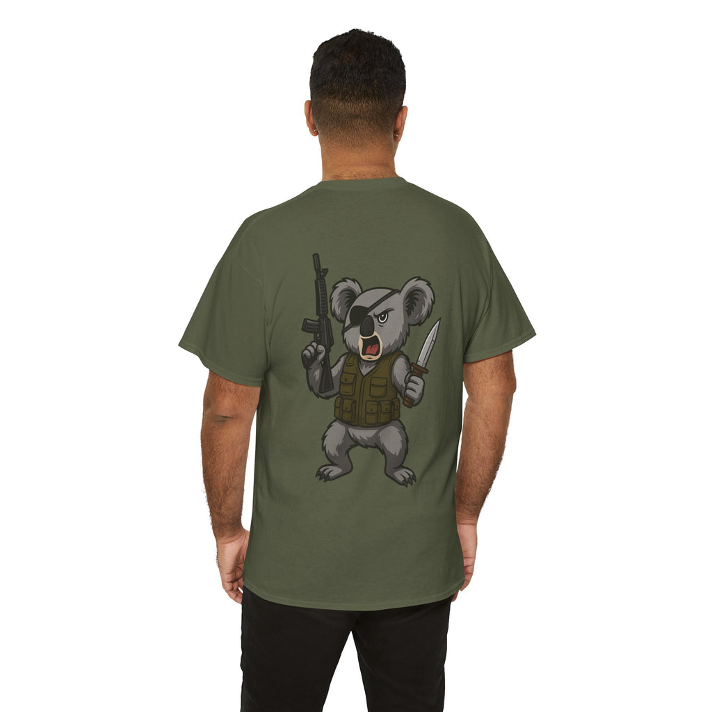 Drop Bear Graphic Tee # 1 Koala Rampage | Unisex Heavy Cotton Shirt