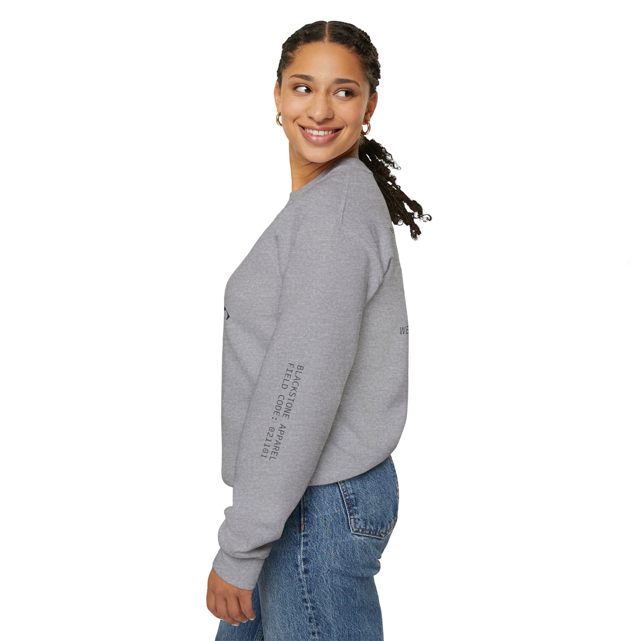 Blackstone's Signature Crewneck Sweatshirt, Cozy Blackstone Apparel, Gift for Her, Streetwear Fashion, Casual Outfit