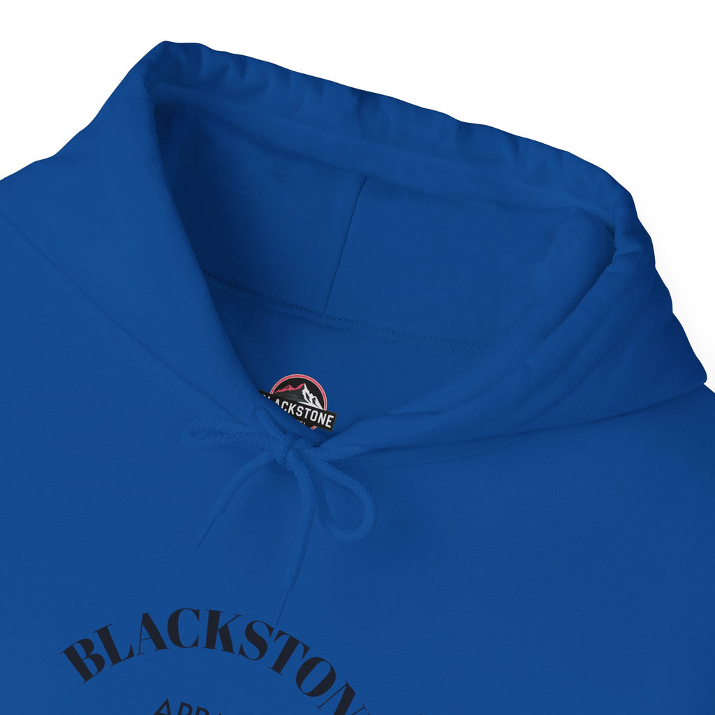 Blackstone's Signature Graphic Hoodie - Unisex Hooded Sweatshirt - Cozy Graphic Sweatshirt by Blackstone