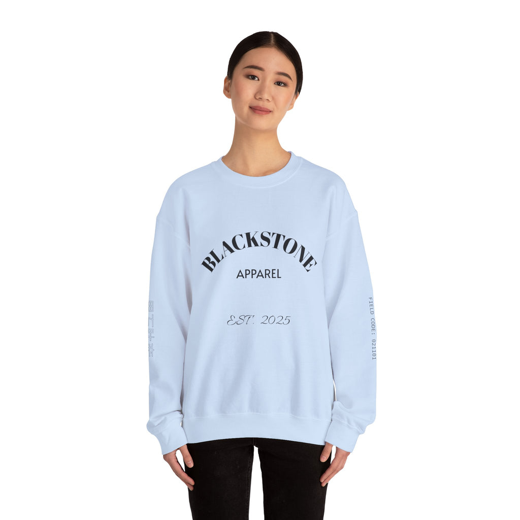 Blackstone's Signature Crewneck Sweatshirt, Cozy Blackstone Apparel, Gift for Her, Streetwear Fashion, Casual Outfit