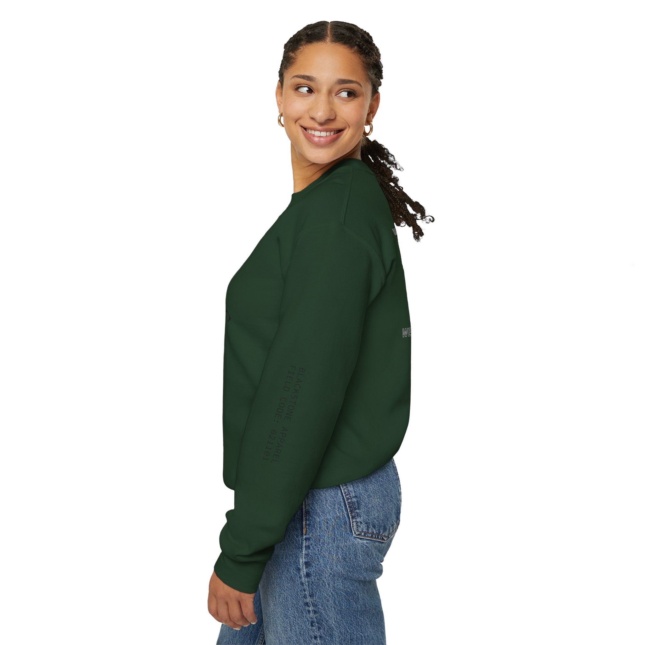 Blackstone's Signature Crewneck Sweatshirt, Cozy Blackstone Apparel, Gift for Her, Streetwear Fashion, Casual Outfit