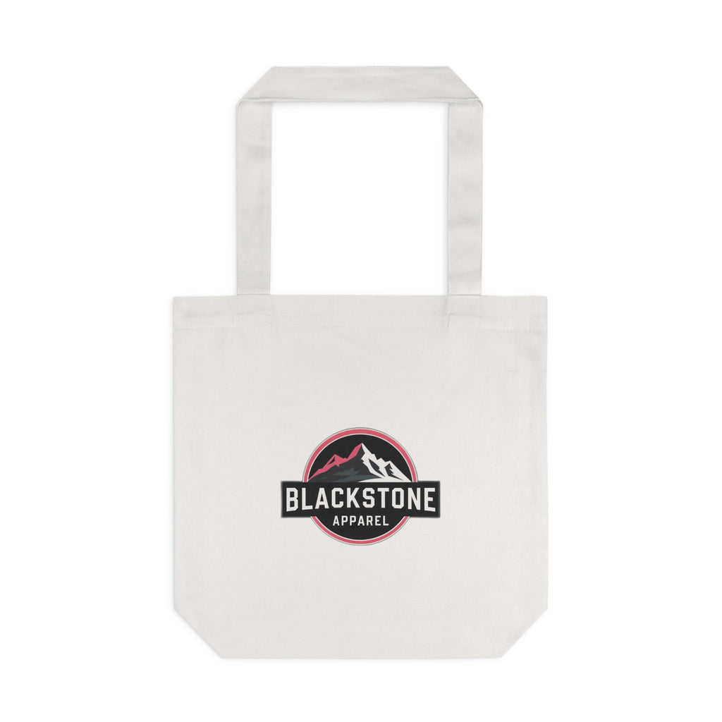 Blackstone's White Cotton Tote Bag - Inspirational Eco-Friendly Carryall, Perfect for Everyday Use, Shopping, Gift Giving, Outdoor Adventures