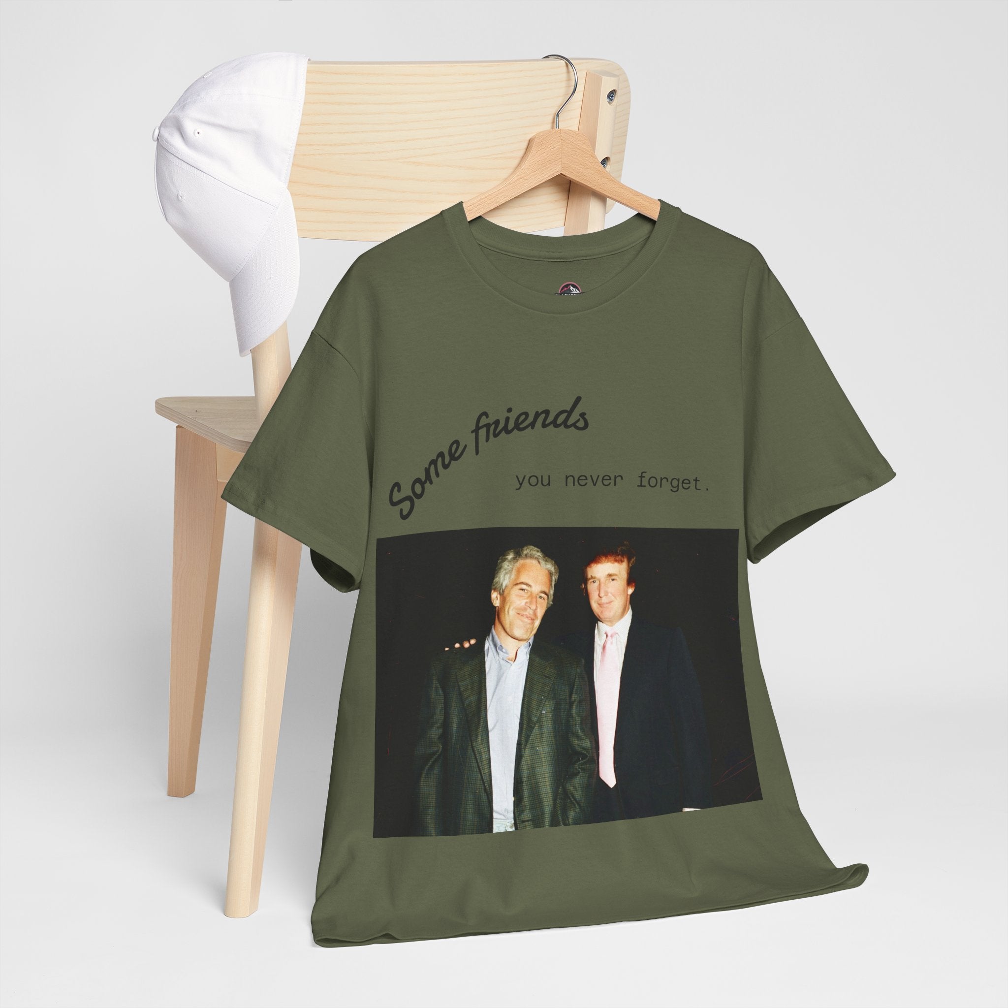 Trump x Epstein - Some friends you never forget - Unisex T-shirt