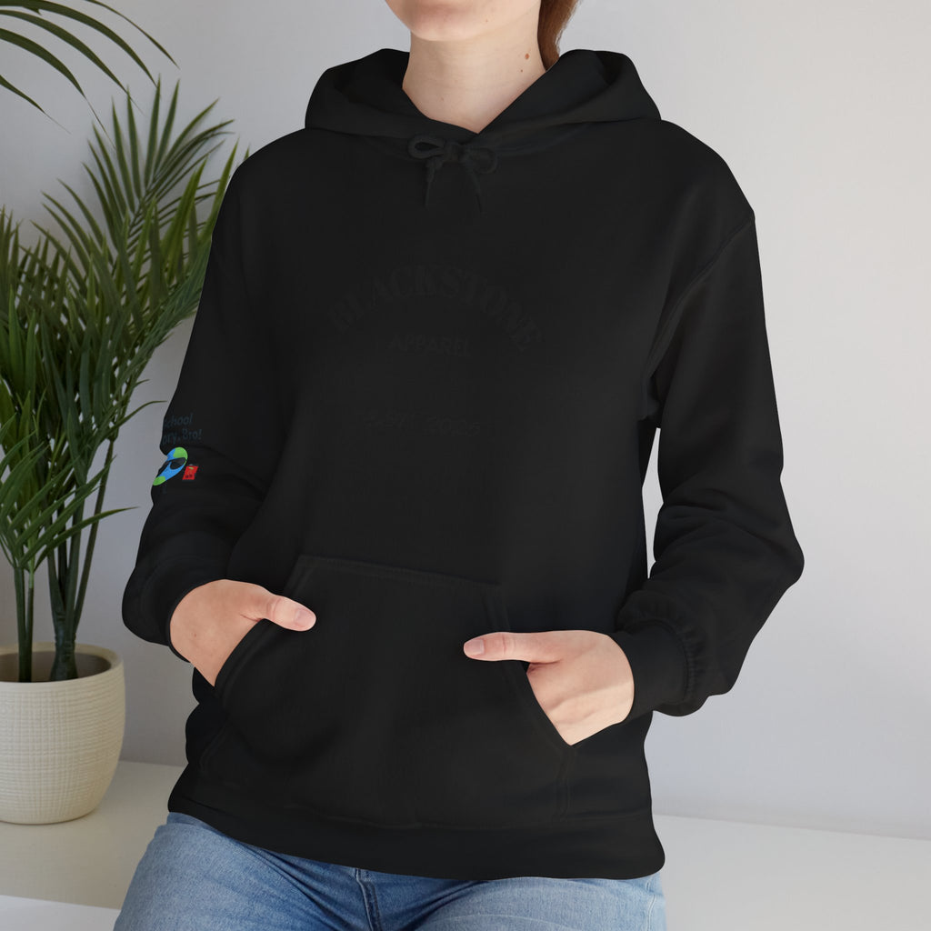 Blackstone's Signature Graphic Hoodie - Unisex Hooded Sweatshirt - Cozy Graphic Sweatshirt by Blackstone