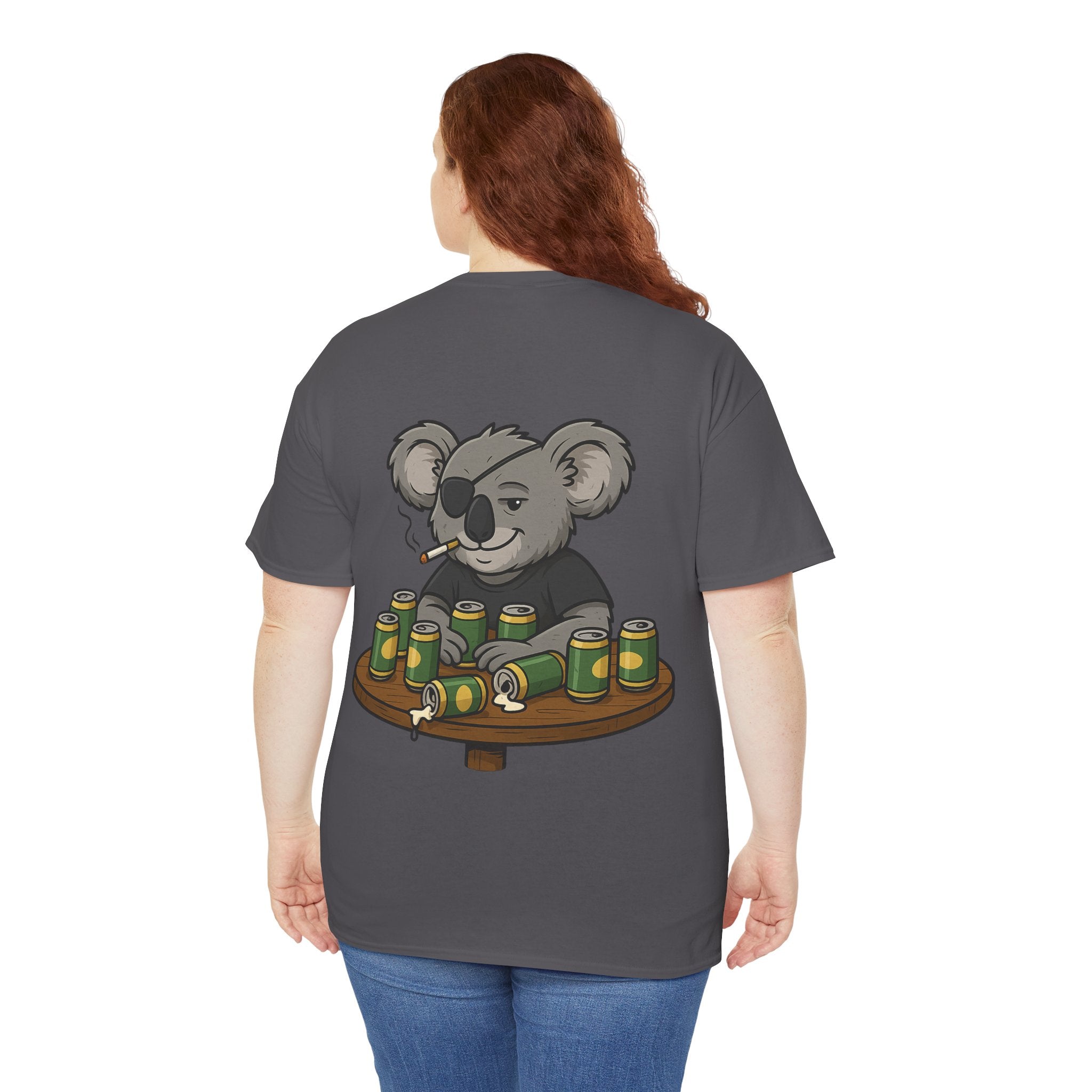 Drop Bear Graphic Tee # 4 Koala's Night out | Unisex Heavy Cotton Shirt