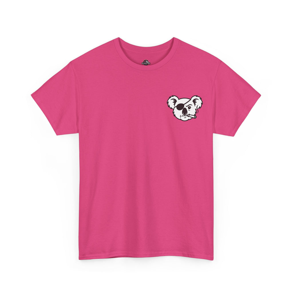 Drop Bear Graphic Tee # 2 Smoking Koala | Unisex Heavy Cotton Shirt