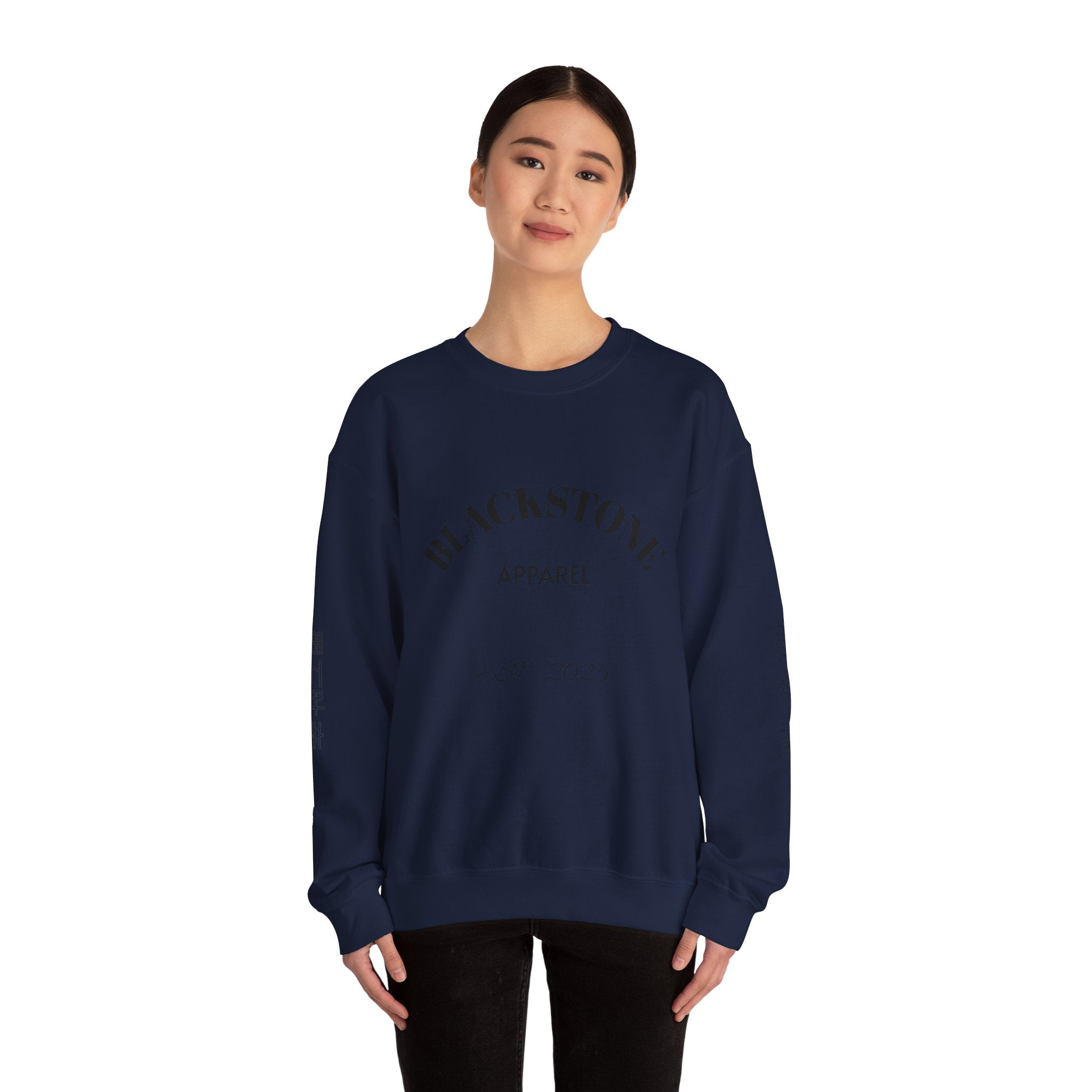 Blackstone's Signature Crewneck Sweatshirt, Cozy Blackstone Apparel, Gift for Her, Streetwear Fashion, Casual Outfit
