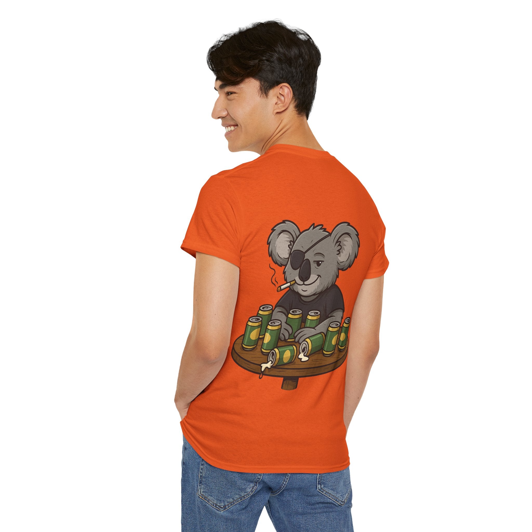 Drop Bear Graphic Tee # 4 Koala's Night out | Unisex Heavy Cotton Shirt