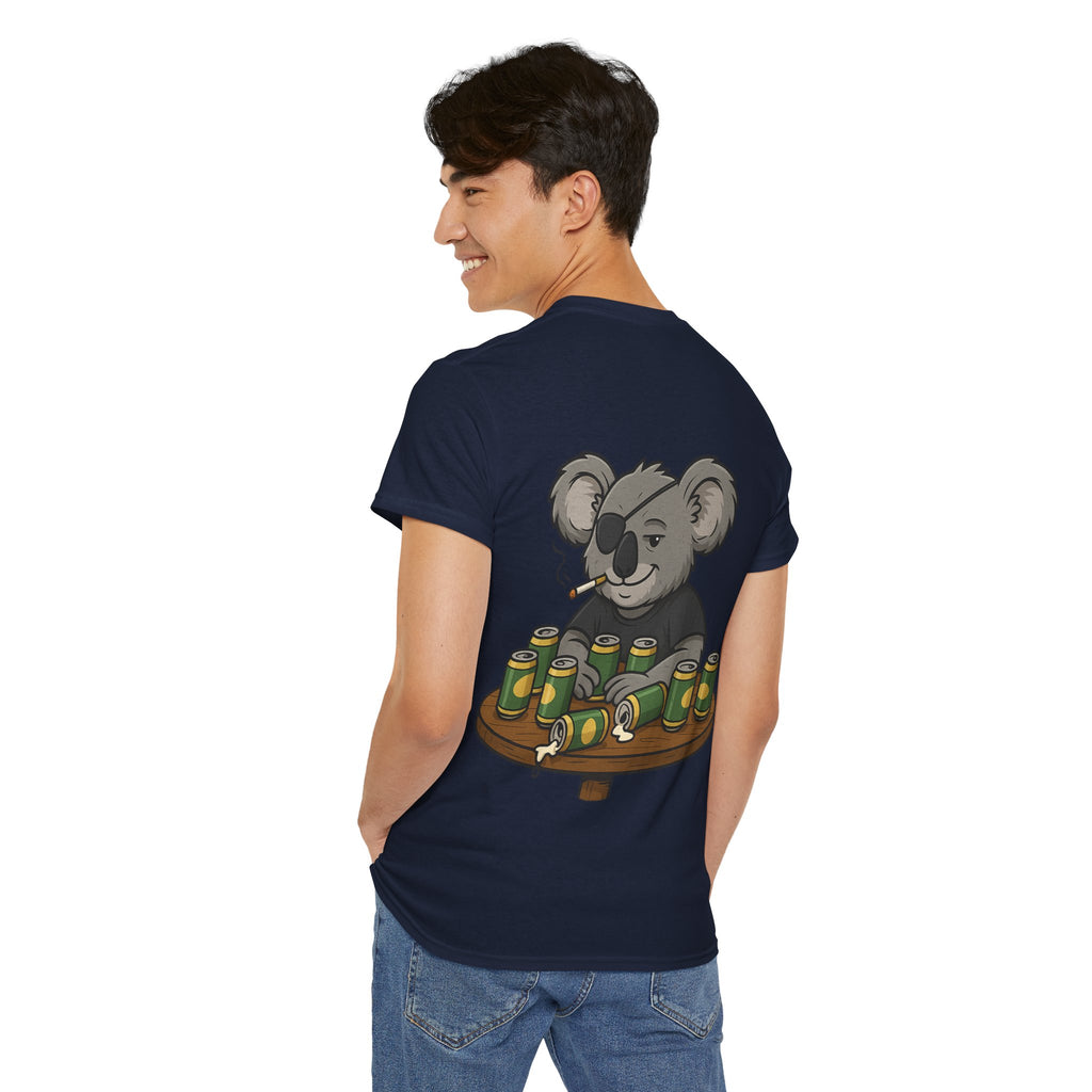 Drop Bear Graphic Tee # 4 Koala's Night out | Unisex Heavy Cotton Shirt