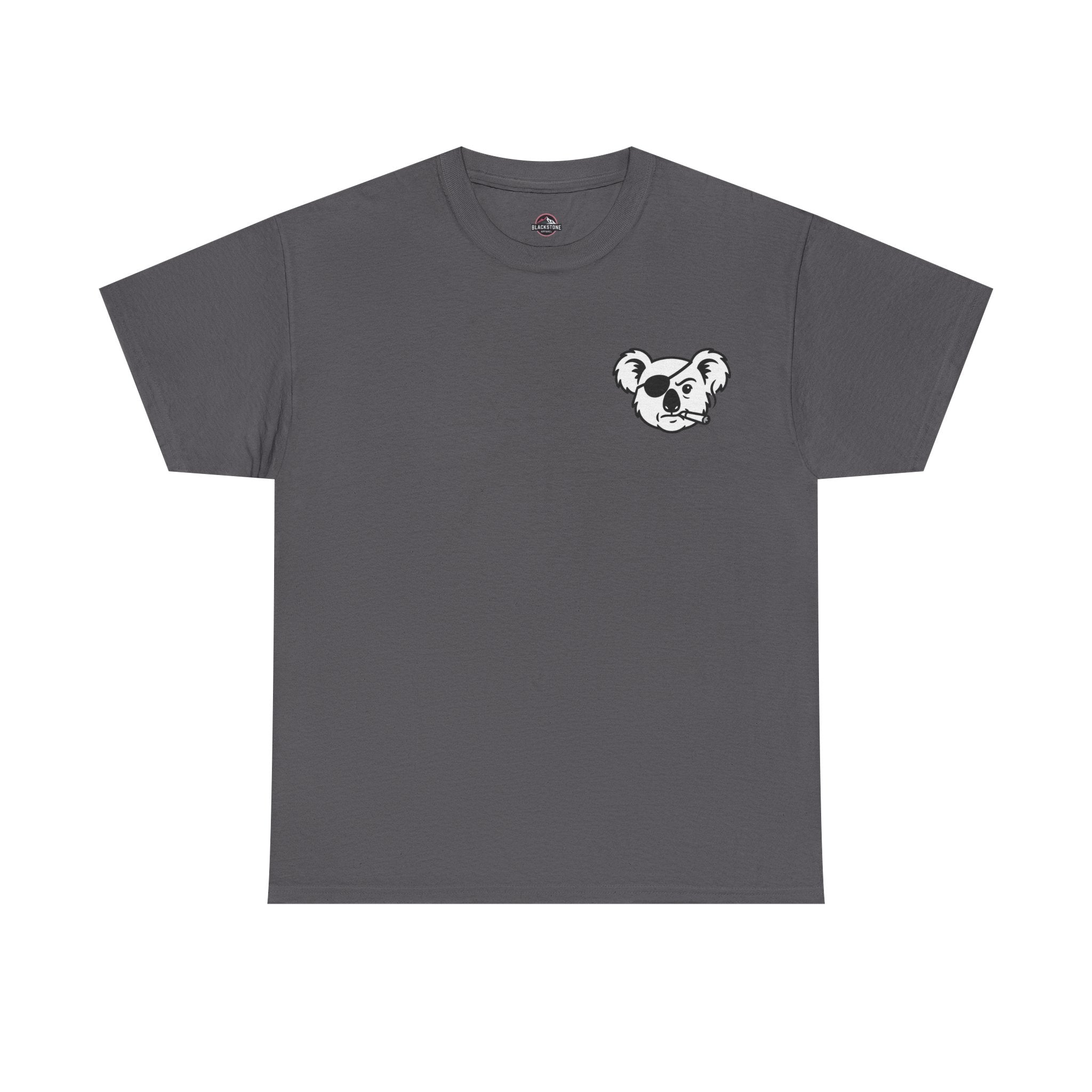 Drop Bear Graphic Tee # 2 Smoking Koala | Unisex Heavy Cotton Shirt