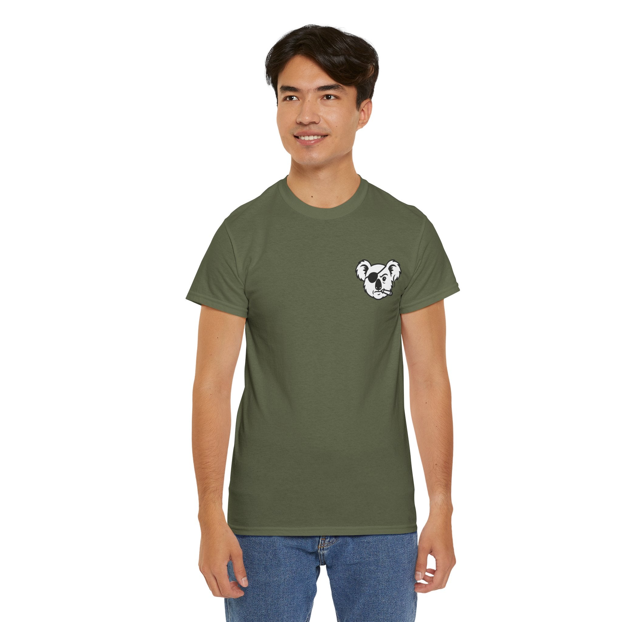 Drop Bear Graphic Tee # 4 Koala's Night out | Unisex Heavy Cotton Shirt
