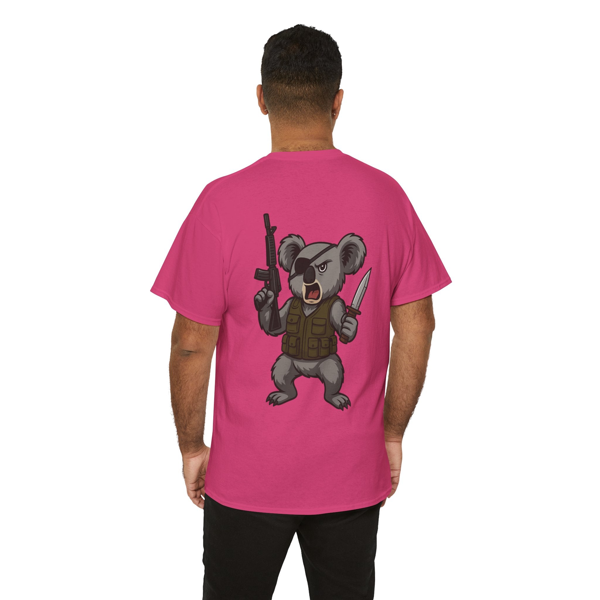 Drop Bear Graphic Tee # 1 Koala Rampage | Unisex Heavy Cotton Shirt