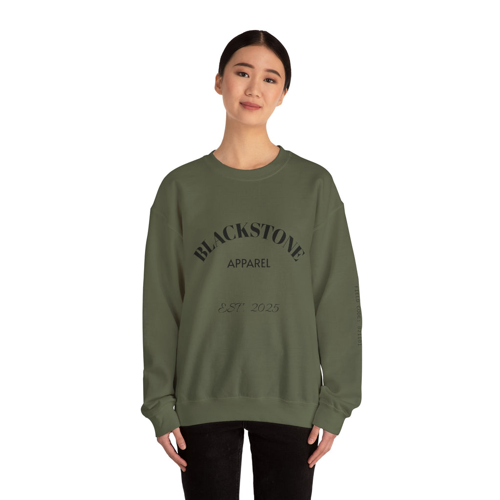 Blackstone's Signature Crewneck Sweatshirt, Cozy Blackstone Apparel, Gift for Her, Streetwear Fashion, Casual Outfit