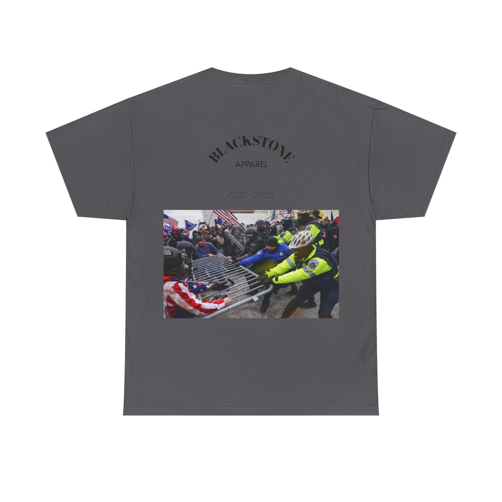 Political Statement Tee, Unisex Heavy Cotton Tee, Graphic T-Shirt, Statement Apparel, Gift for Activists, Trendy Top