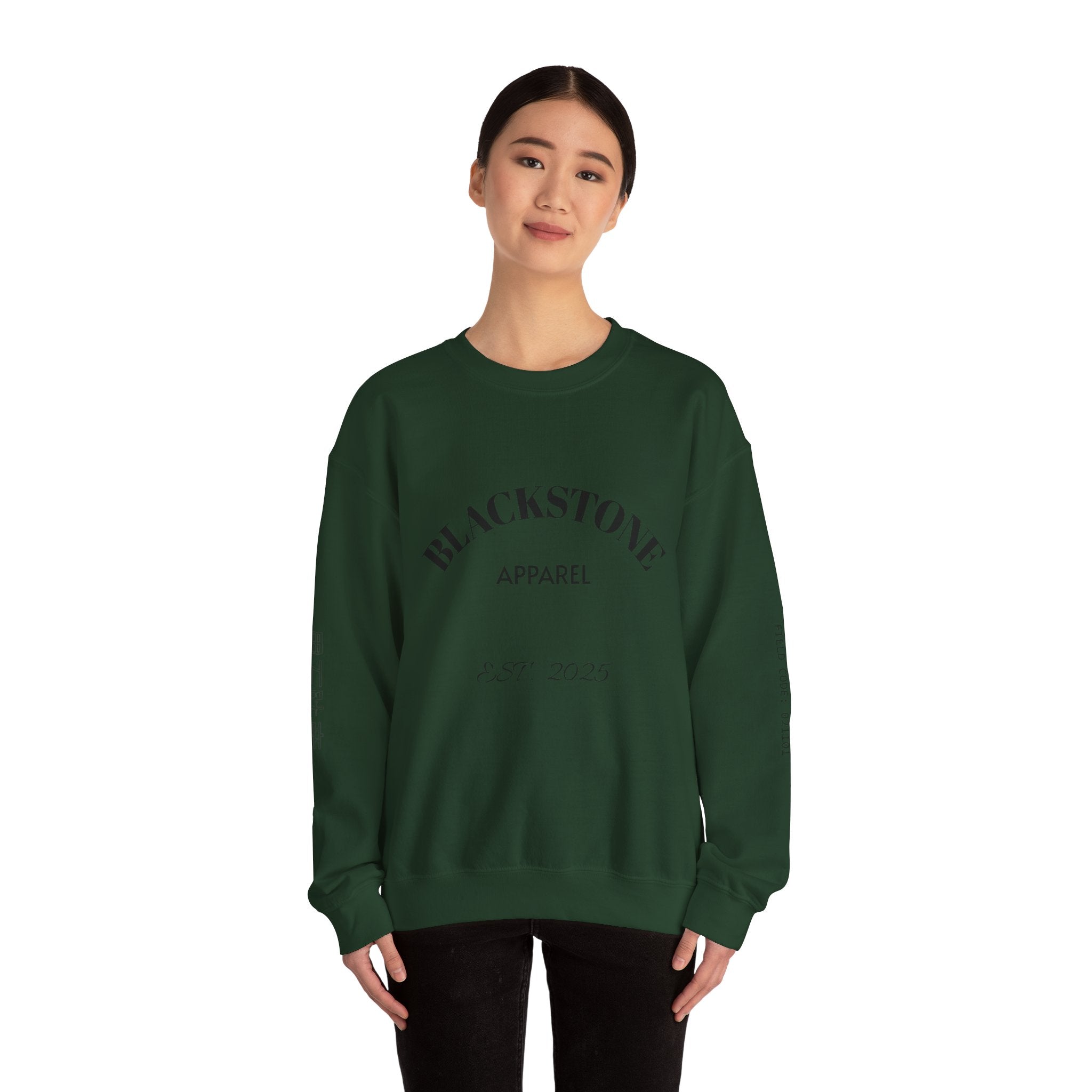 Blackstone's Signature Crewneck Sweatshirt, Cozy Blackstone Apparel, Gift for Her, Streetwear Fashion, Casual Outfit