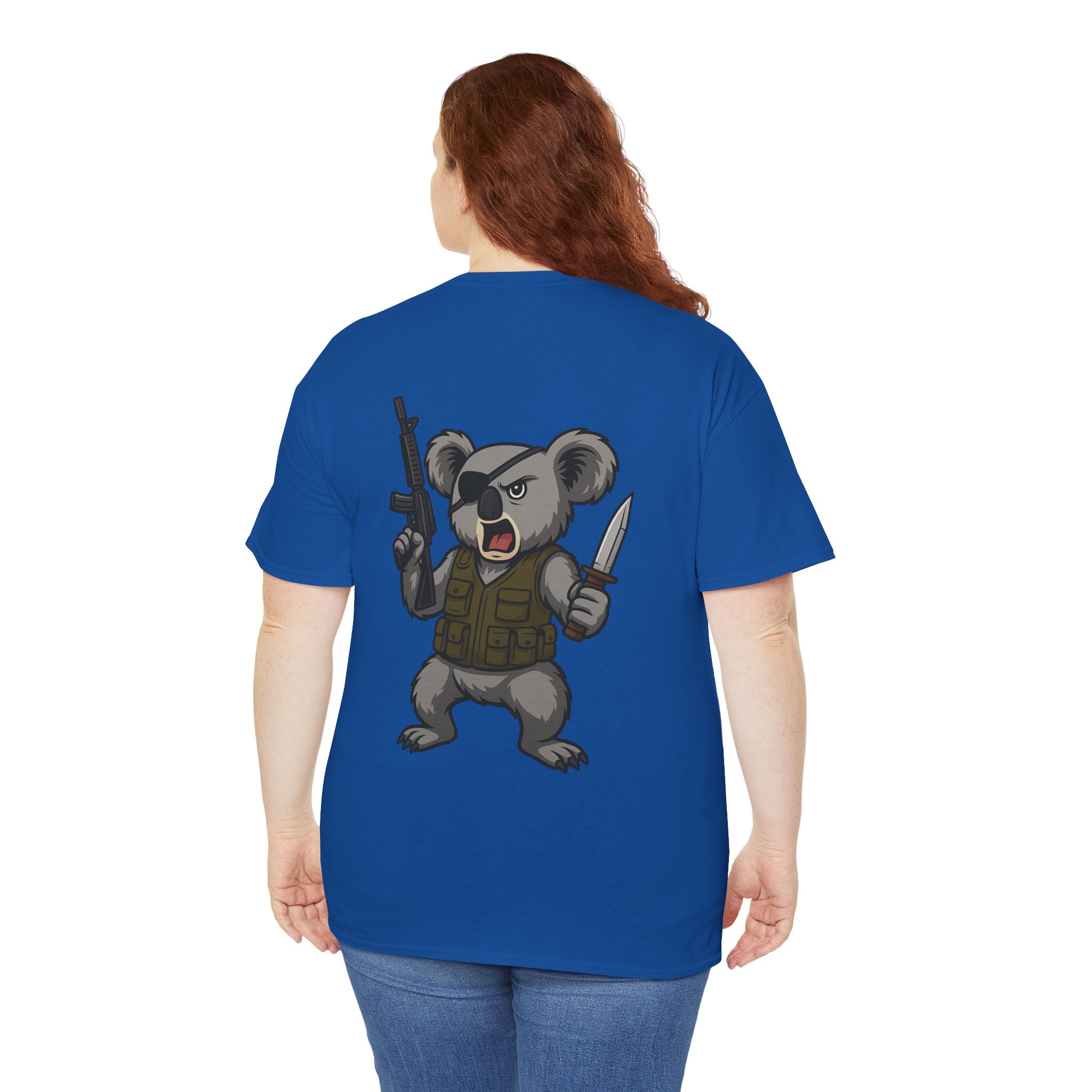 Drop Bear Graphic Tee # 1 Koala Rampage | Unisex Heavy Cotton Shirt