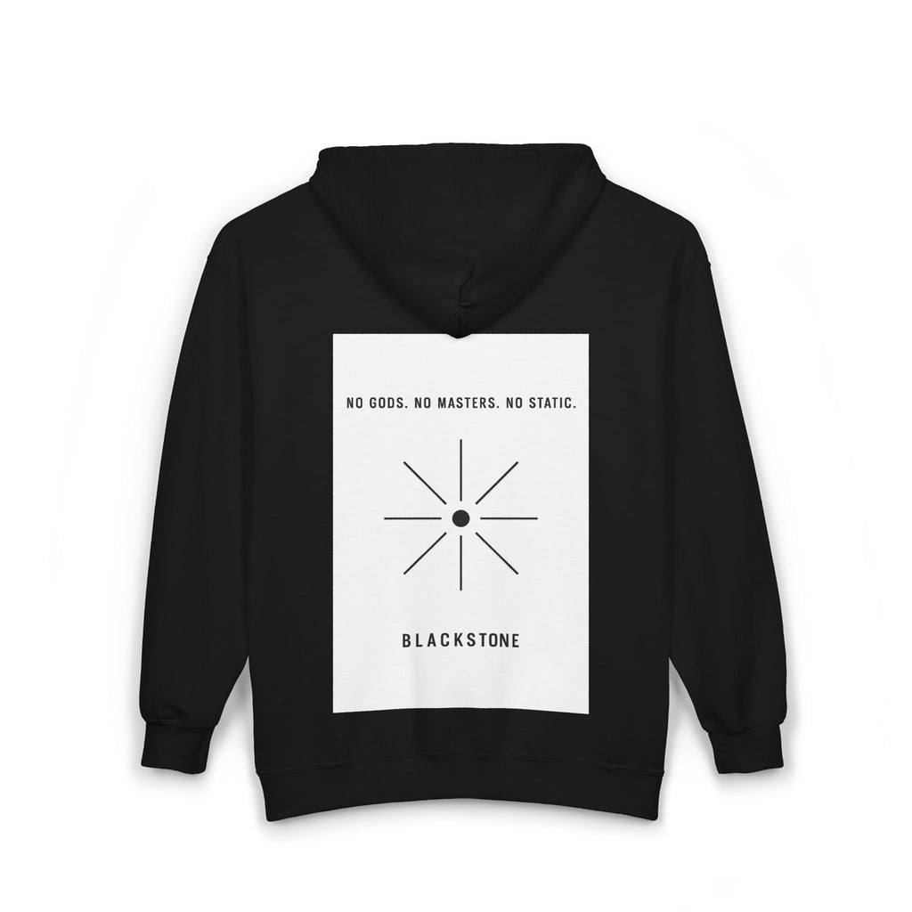 Zip-Up Hoodie - We Walk in Shadows, Dark Zippered Jacket, Cozy Sweatshirt, Alternative Unisex Hooded Sweatshirt, Men and Women,