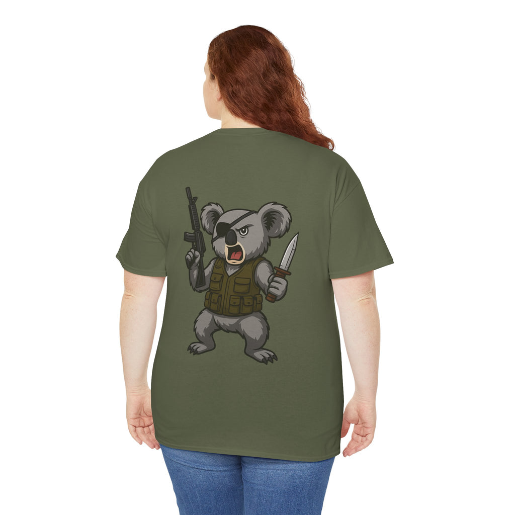 Drop Bear Graphic Tee # 1 Koala Rampage | Unisex Heavy Cotton Shirt
