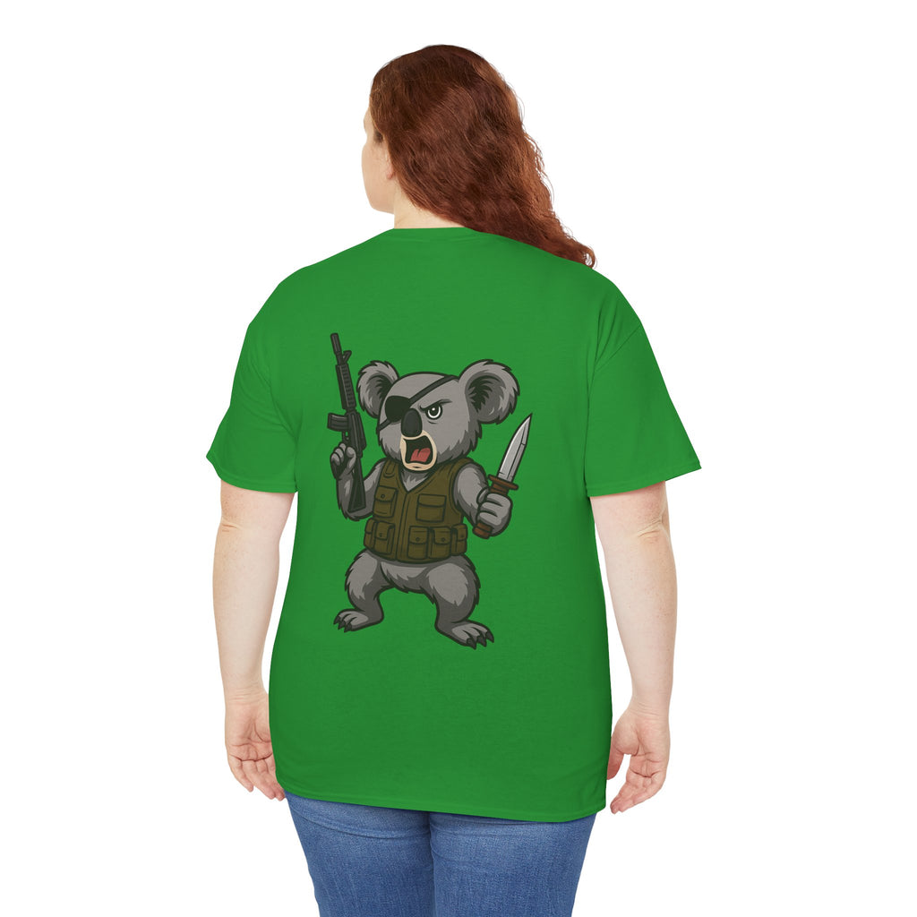 Drop Bear Graphic Tee # 1 Koala Rampage | Unisex Heavy Cotton Shirt