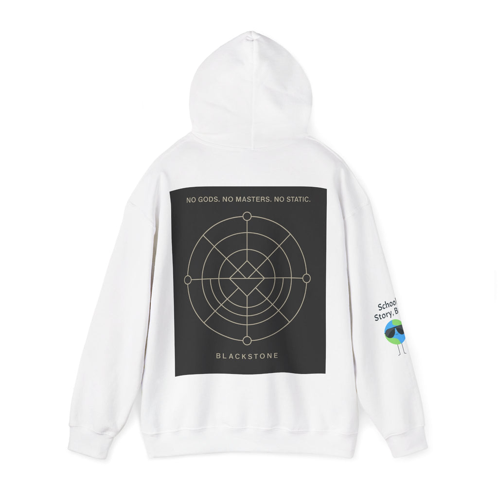 Blackstone's Signature Graphic Hoodie - Unisex Hooded Sweatshirt - Cozy Graphic Sweatshirt by Blackstone