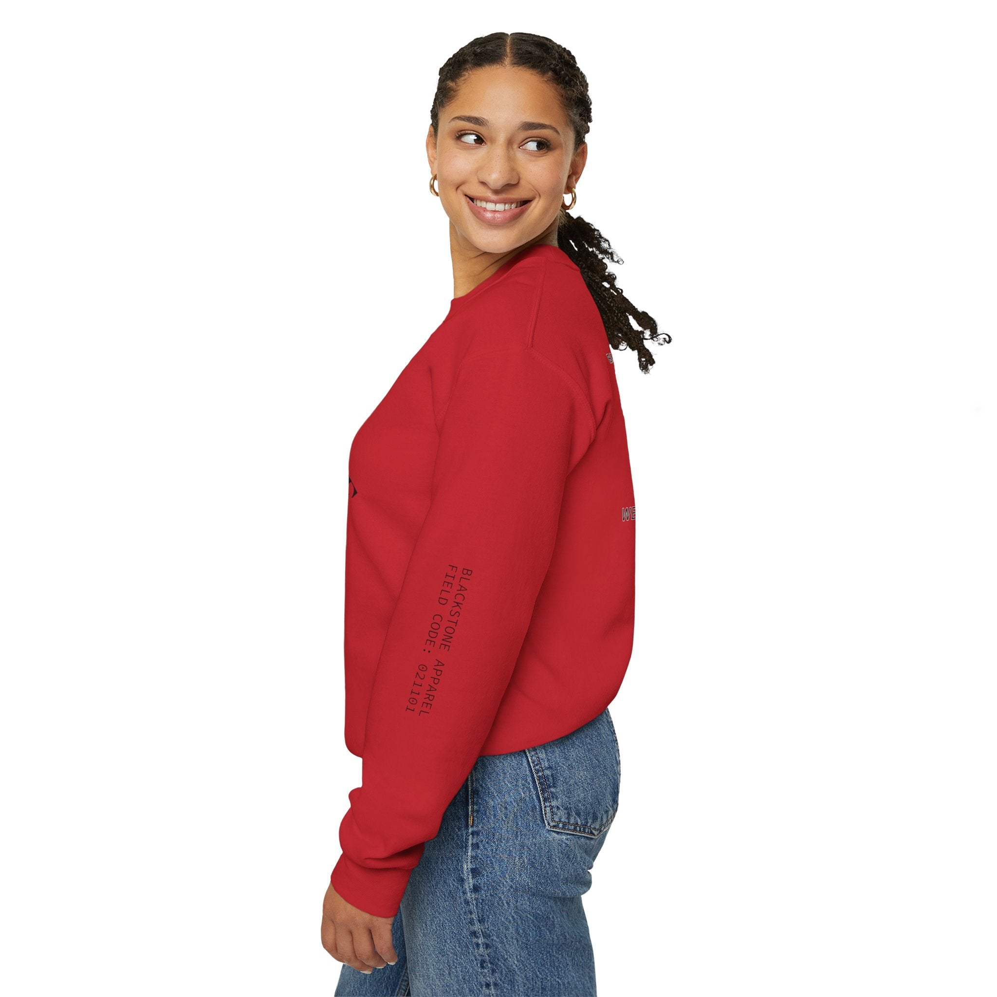 Blackstone's Signature Crewneck Sweatshirt, Cozy Blackstone Apparel, Gift for Her, Streetwear Fashion, Casual Outfit