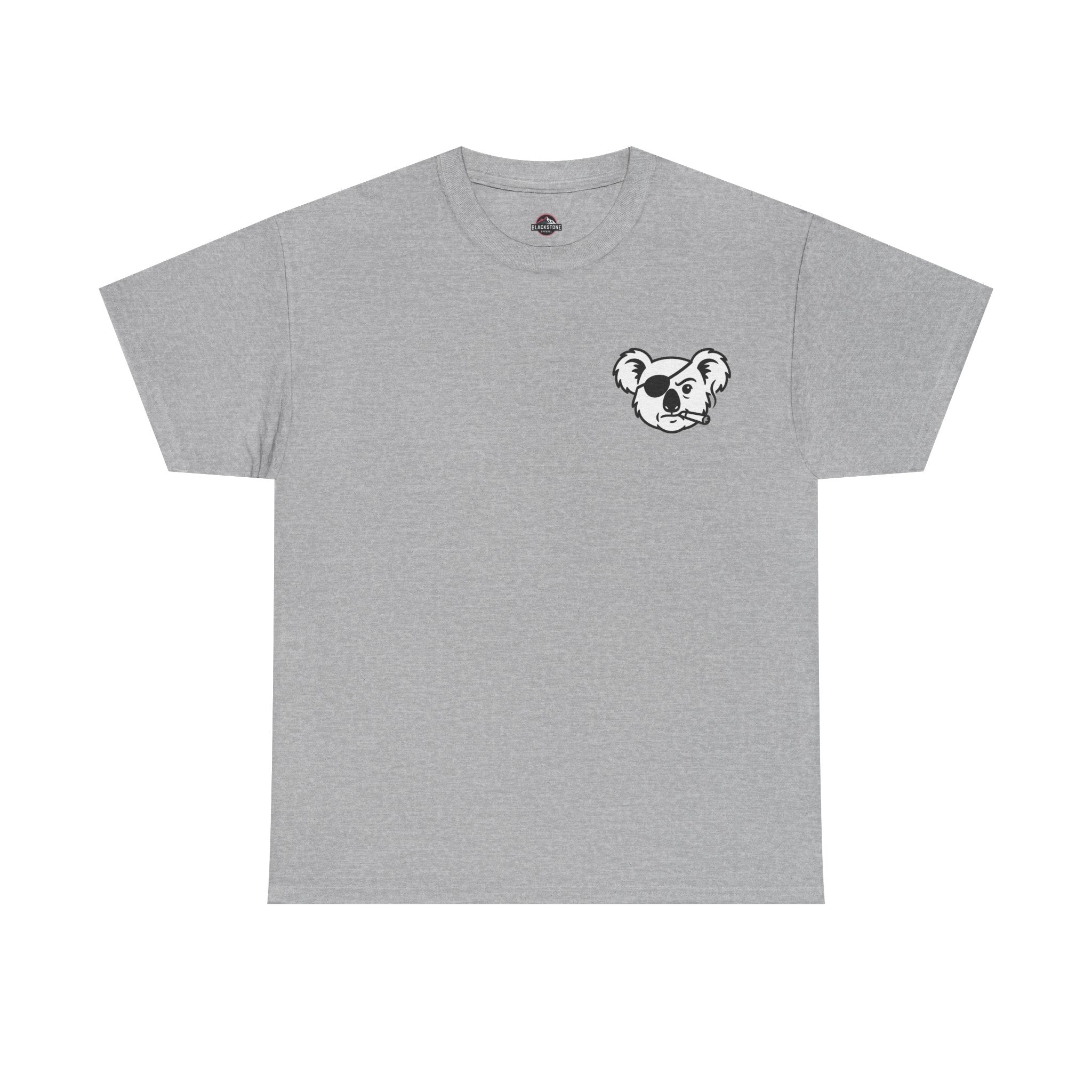 Drop Bear Graphic Tee # 2 Smoking Koala | Unisex Heavy Cotton Shirt