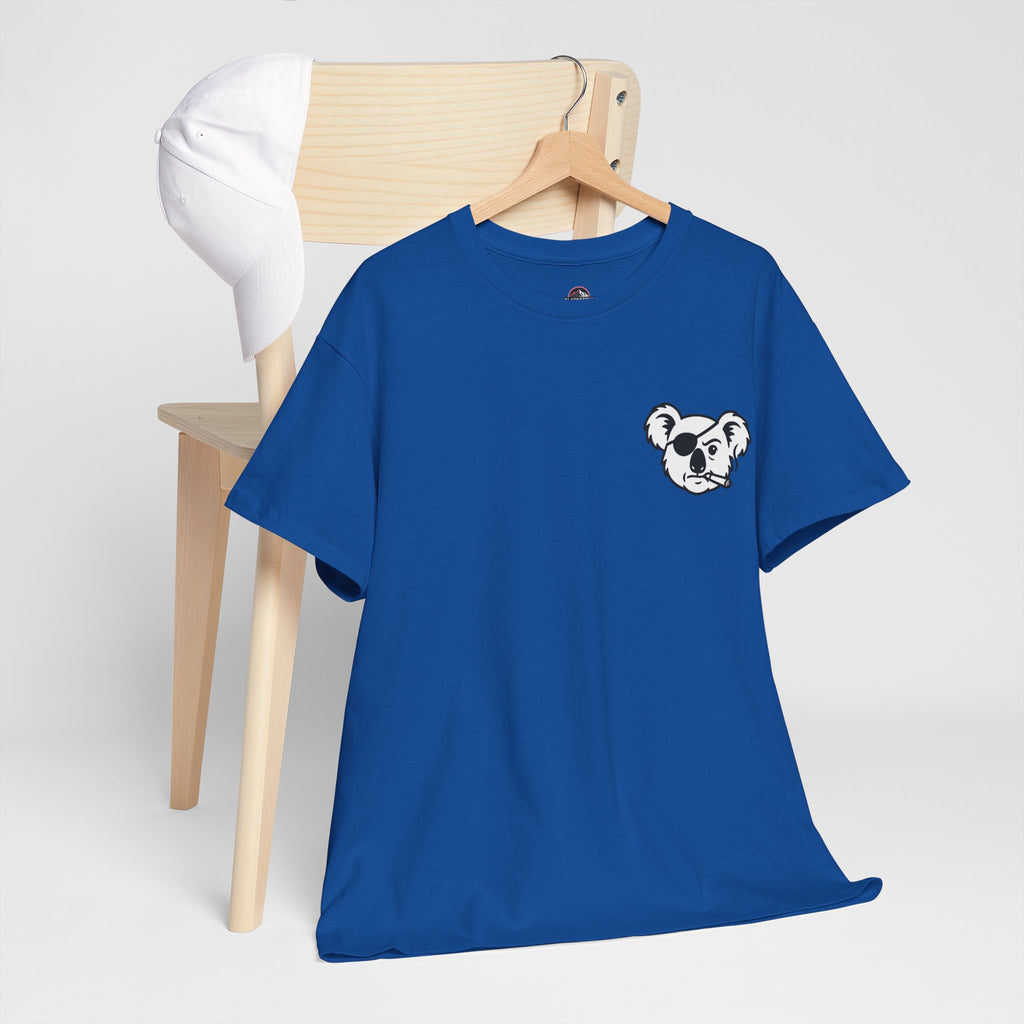 Drop Bear Graphic Tee # 2 Smoking Koala | Unisex Heavy Cotton Shirt