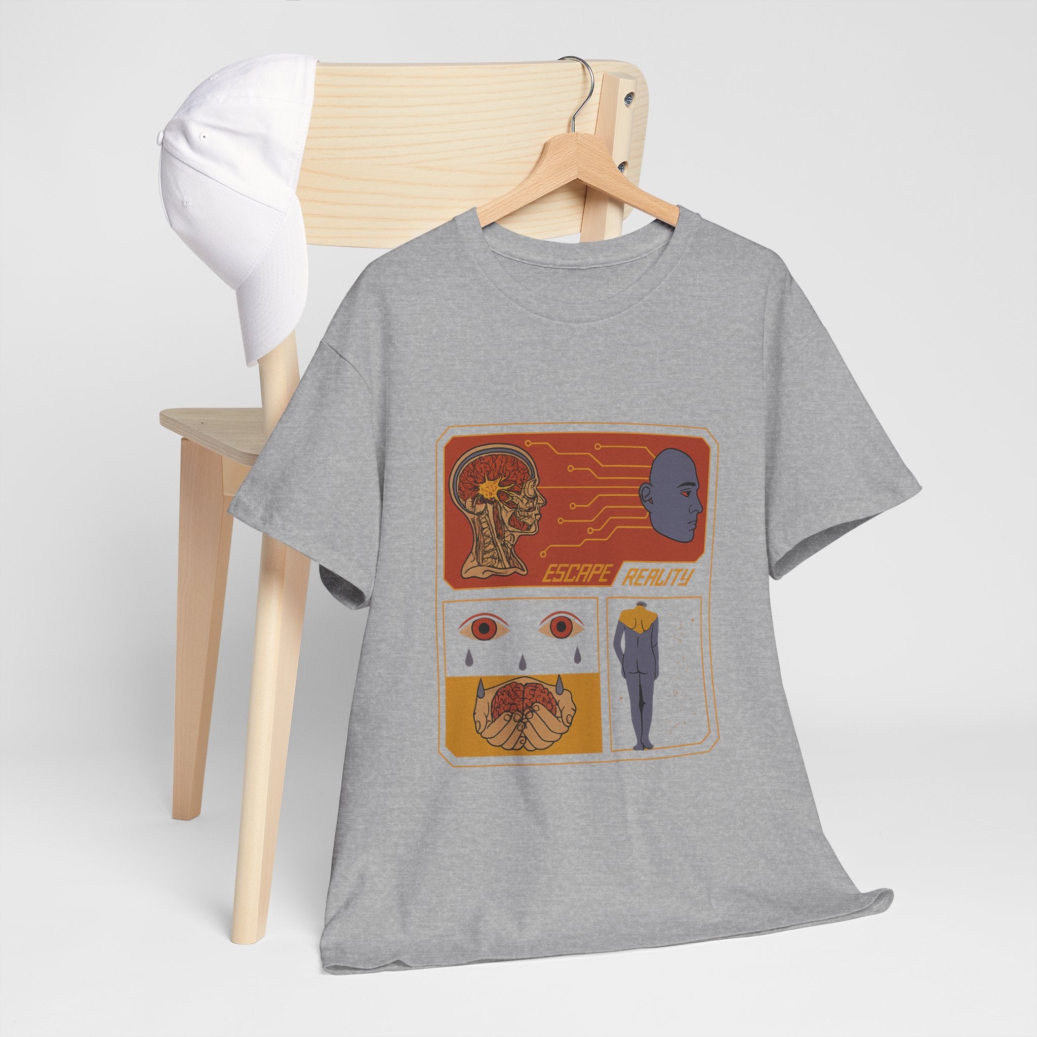 Escape Reality - Cosmic Graphic UNISEX T-shirt by Blackstone