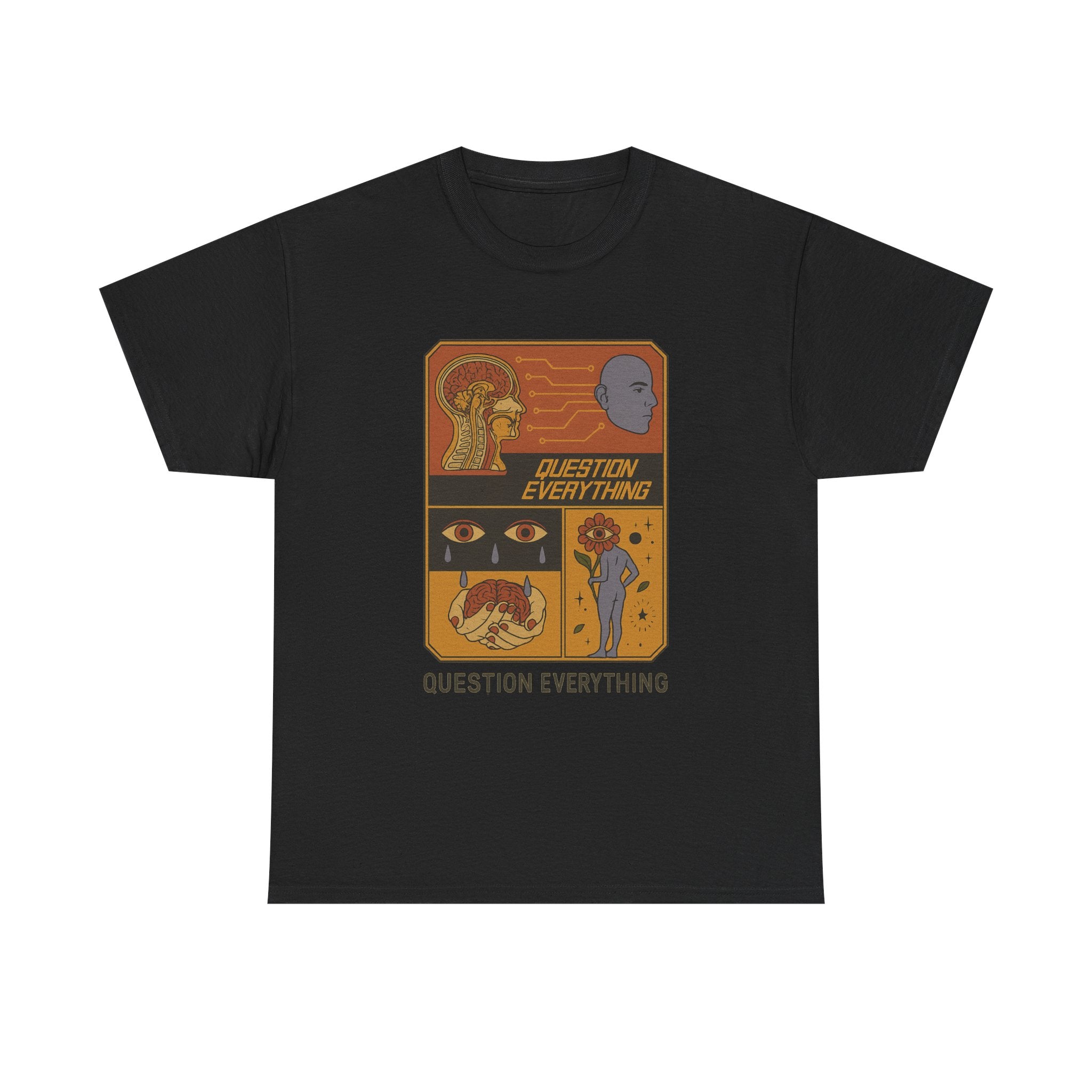 Question Everything - Graphic UNISEX T-shirt by Blackstone