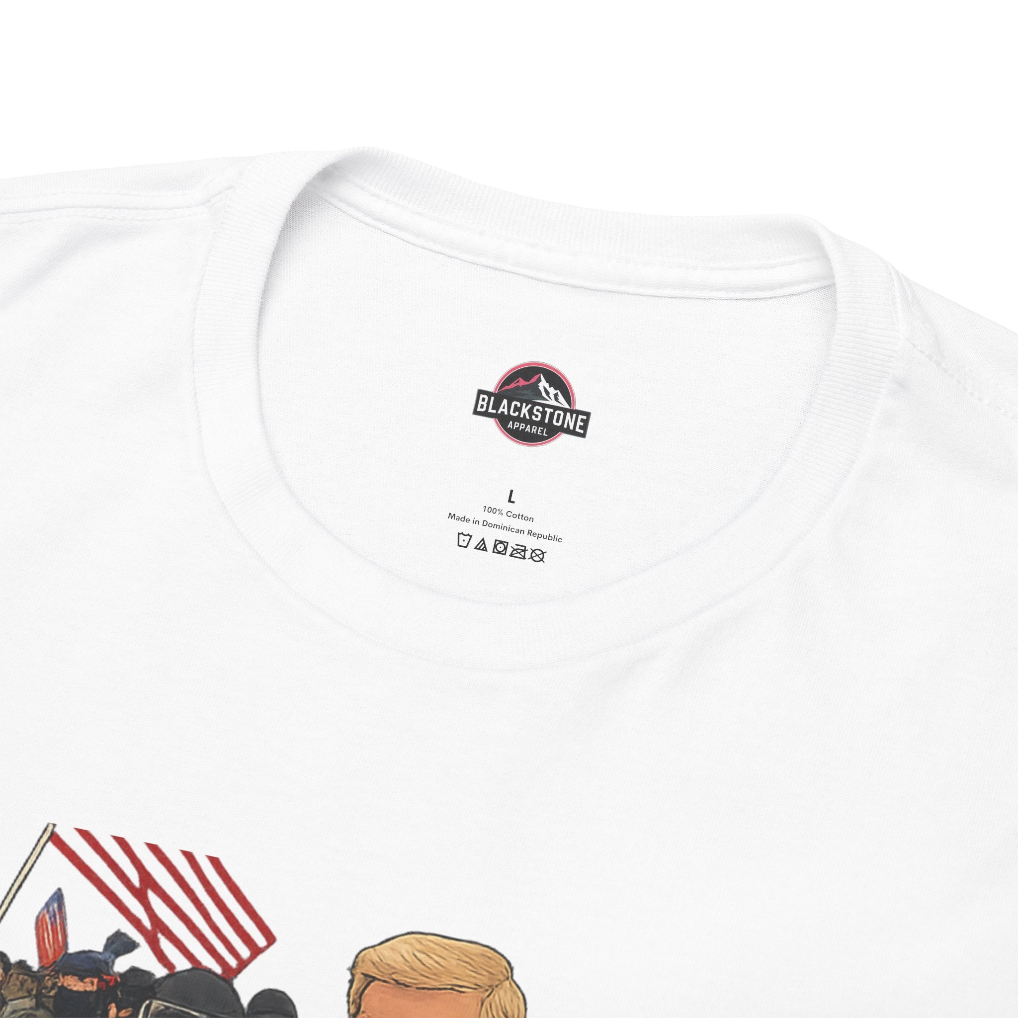 Political Satire Statement Tee - "the Conflict President" Unisex Cotton Tee, Graphic T-Shirt, Protest Apparel, Gift for Activists
