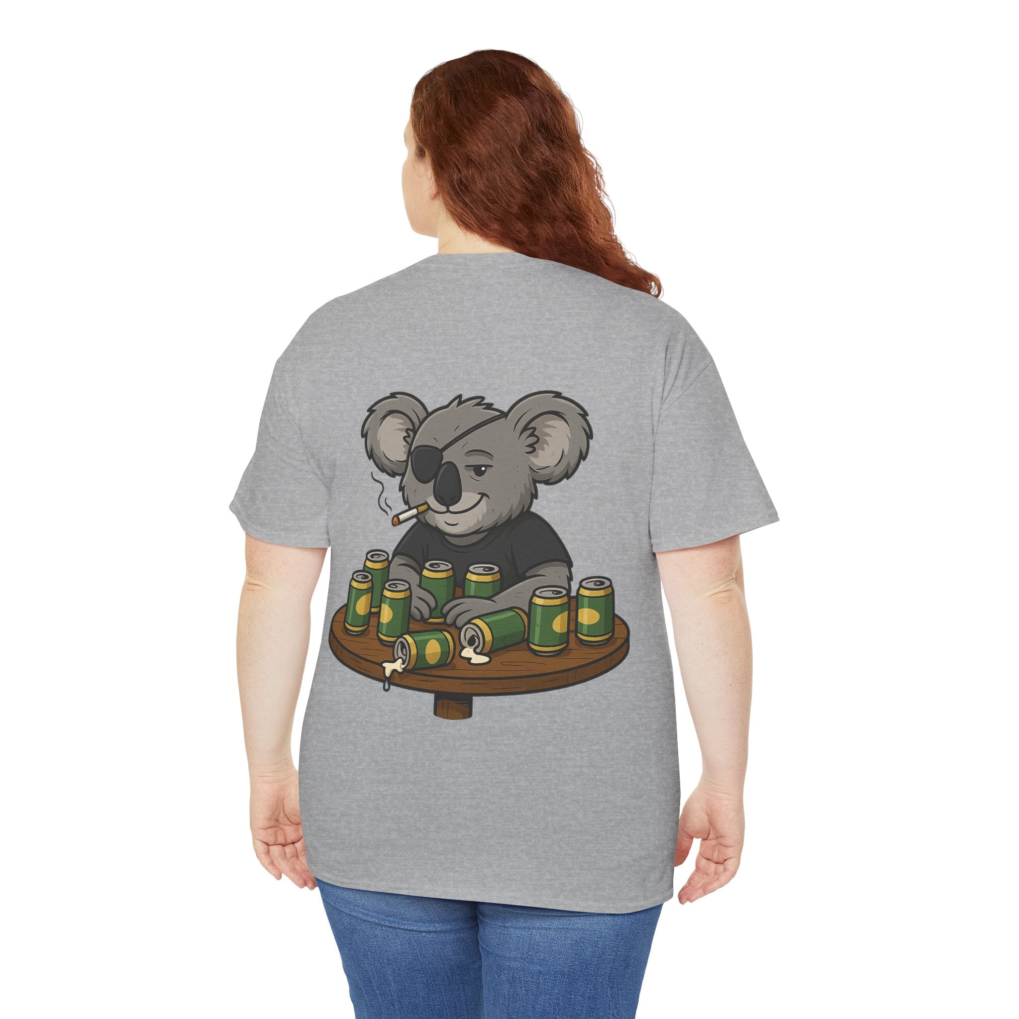 Drop Bear Graphic Tee # 4 Koala's Night out | Unisex Heavy Cotton Shirt