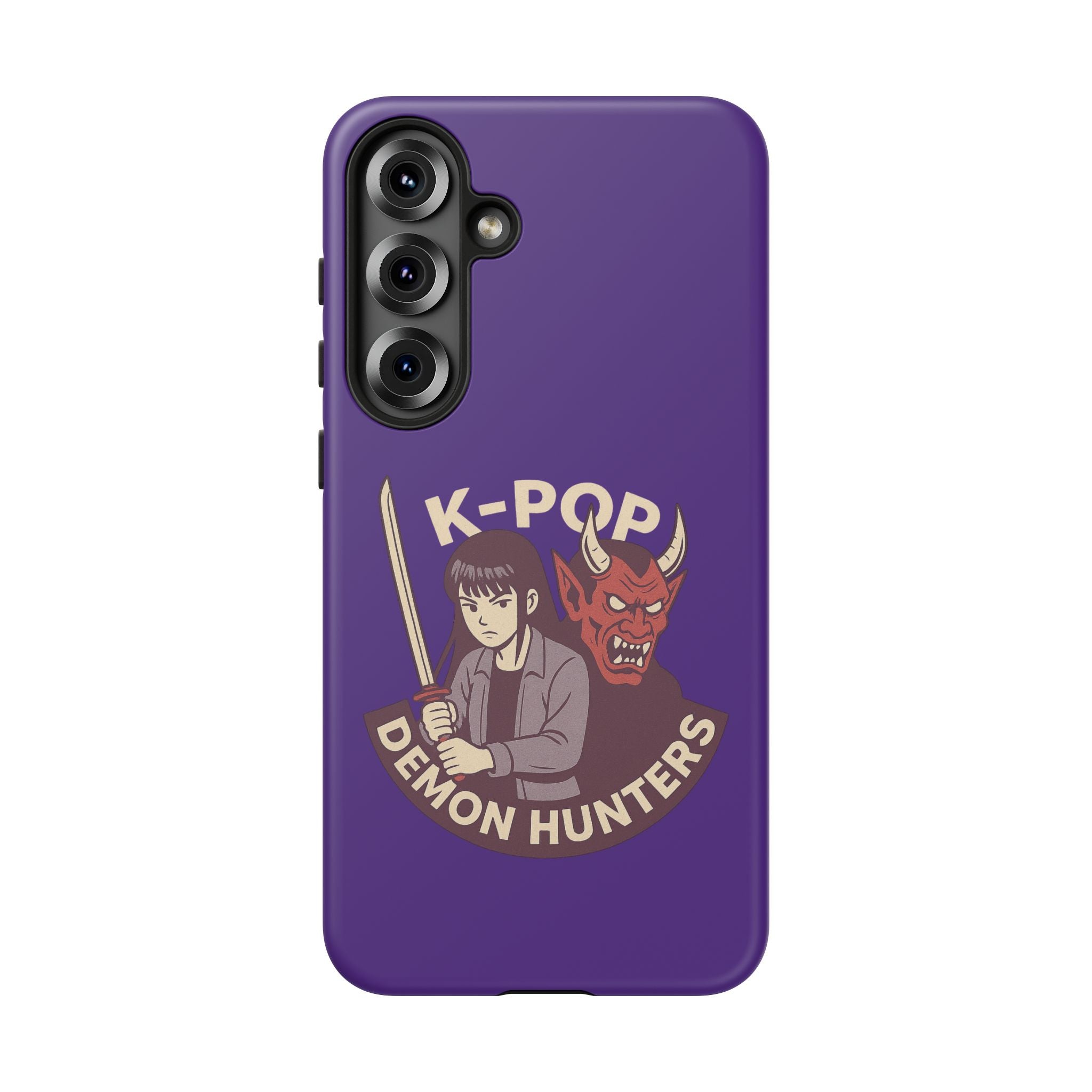K-Pop Demon Hunters Phone Case, Tough Cases for Anime Fans, Unique Gift for Musicians, Holiday Present for Teens, Stylish Tech Accessories