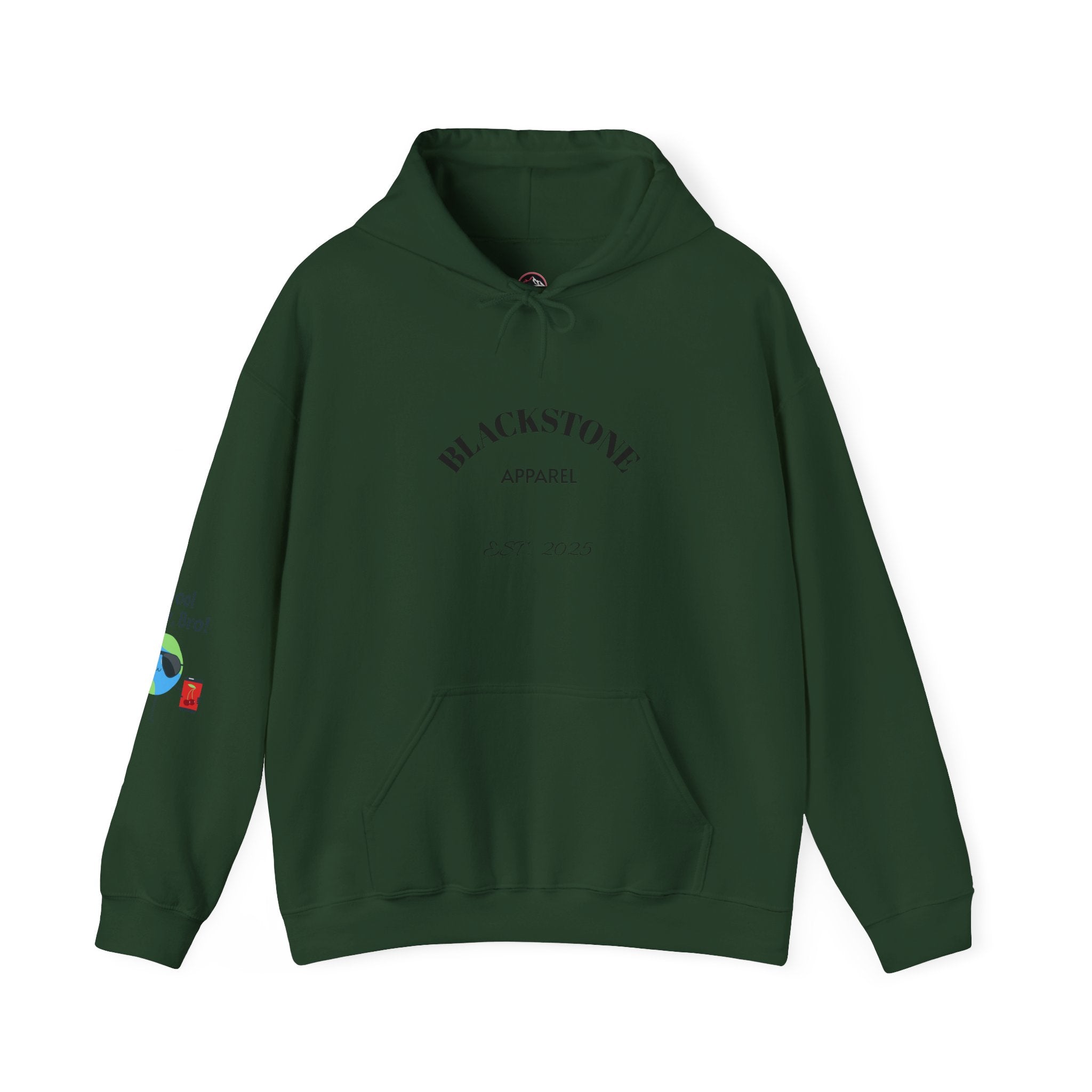 Blackstone's Signature Graphic Hoodie - Unisex Hooded Sweatshirt - Cozy Graphic Sweatshirt by Blackstone