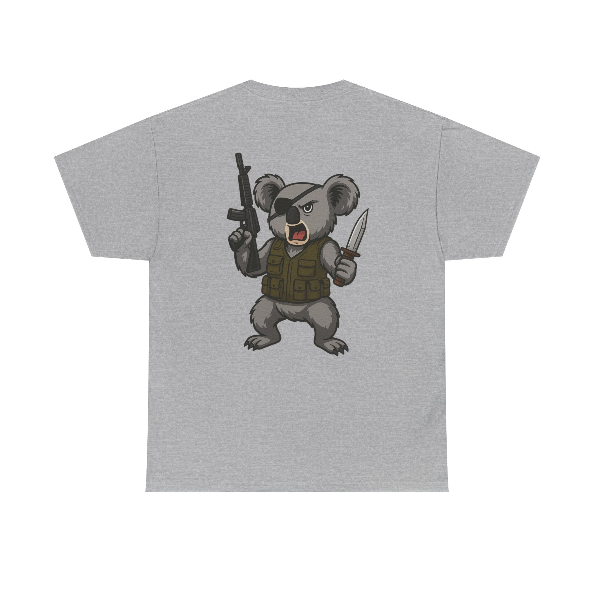 Drop Bear Graphic Tee # 1 Koala Rampage | Unisex Heavy Cotton Shirt