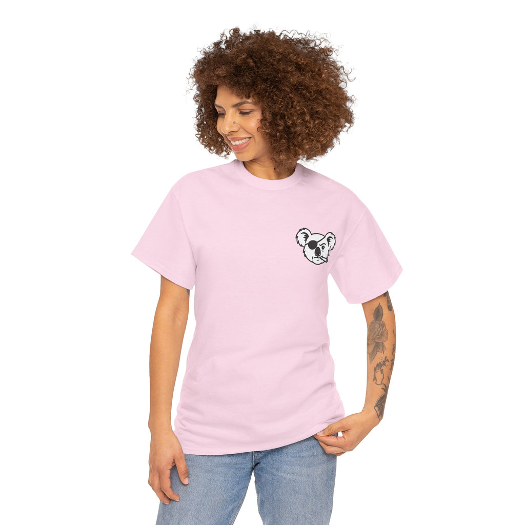 Drop Bear Graphic Tee # 2 Smoking Koala | Unisex Heavy Cotton Shirt