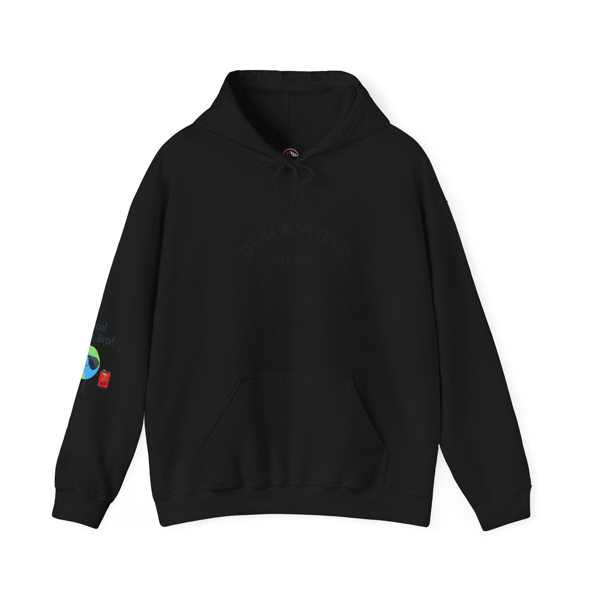 Blackstone's Signature Graphic Hoodie - Unisex Hooded Sweatshirt - Cozy Graphic Sweatshirt by Blackstone