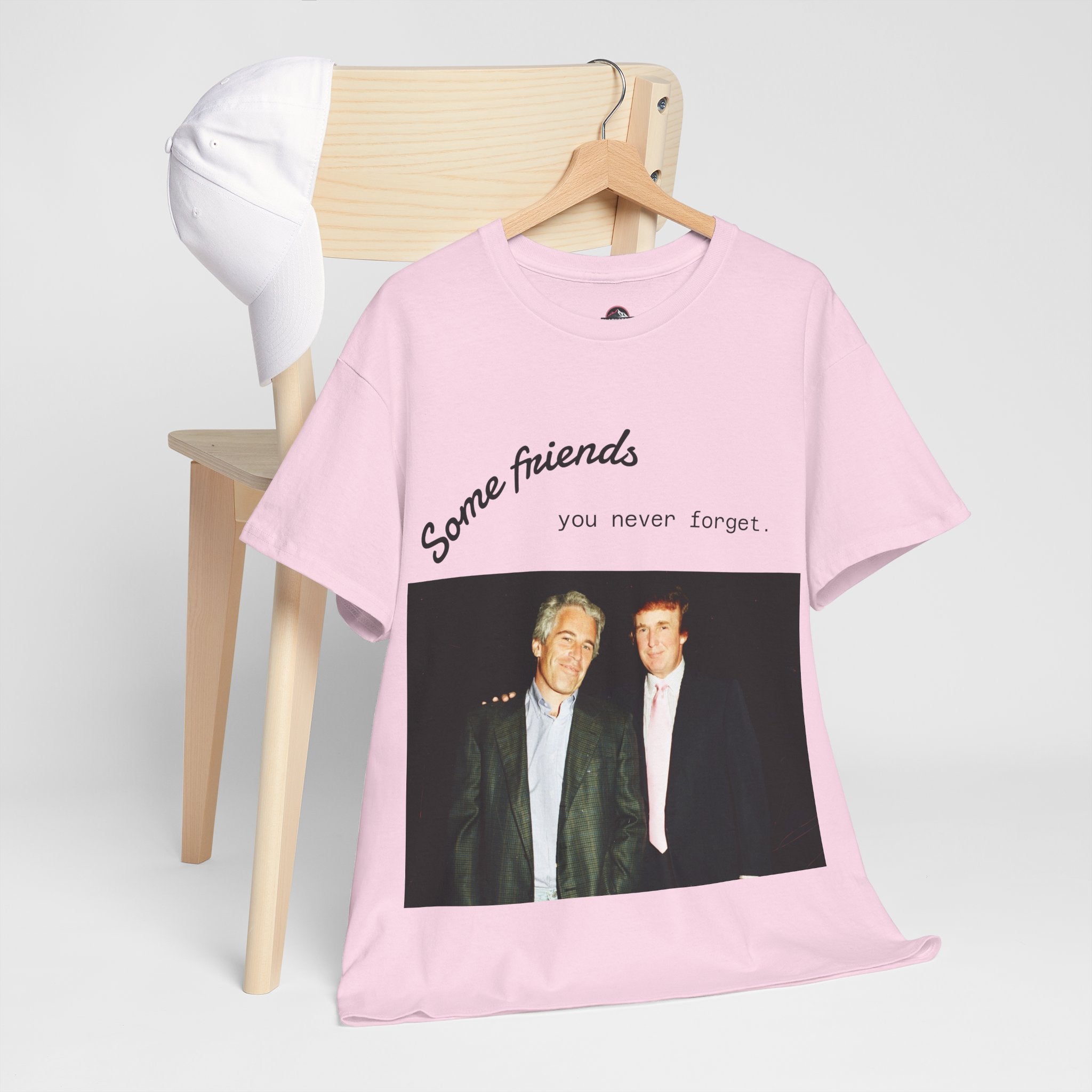 Trump x Epstein - Some friends you never forget - Unisex T-shirt
