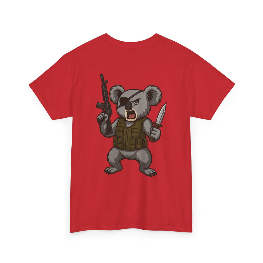 Drop Bear Graphic Tee # 1 Koala Rampage | Unisex Heavy Cotton Shirt