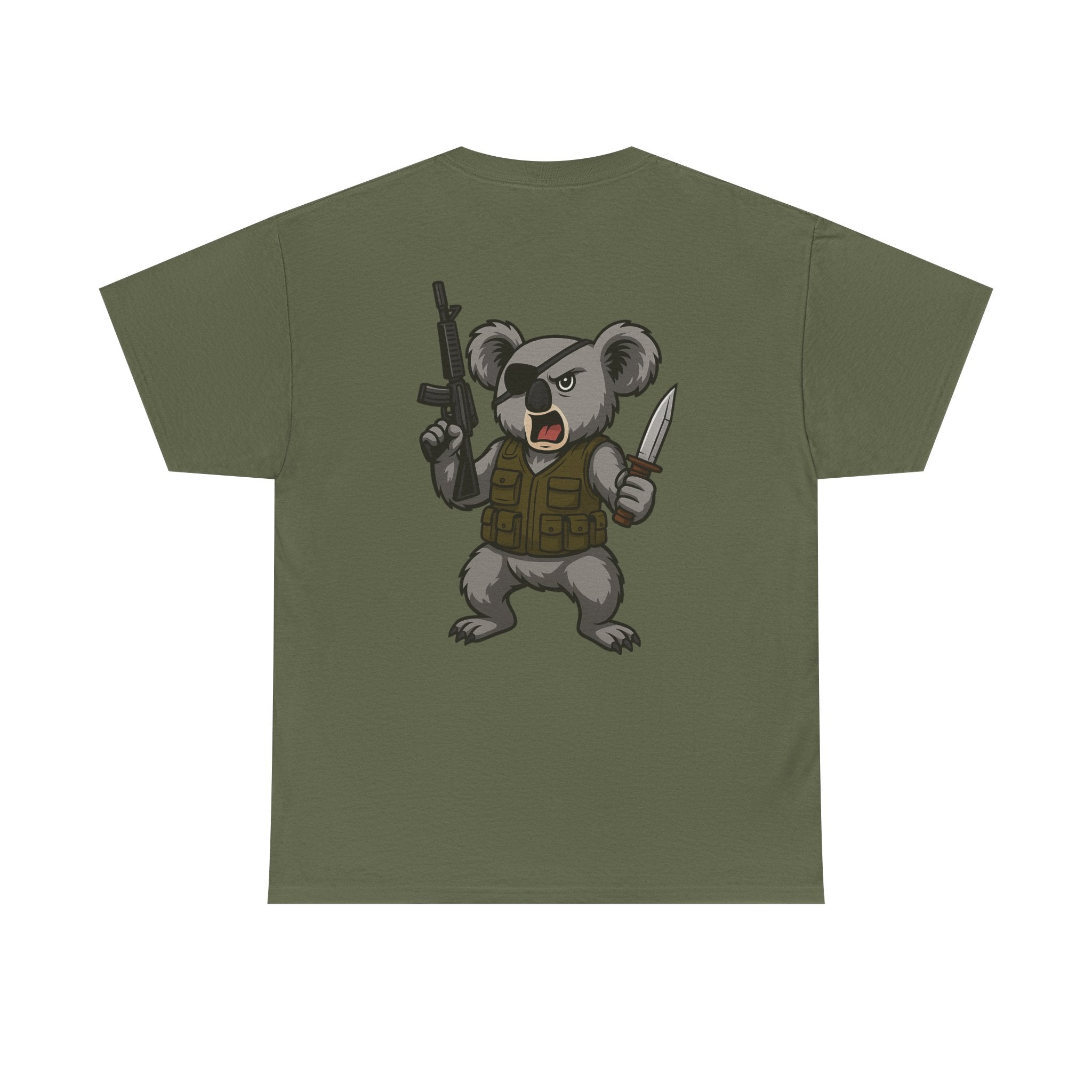 Drop Bear Graphic Tee # 1 Koala Rampage | Unisex Heavy Cotton Shirt