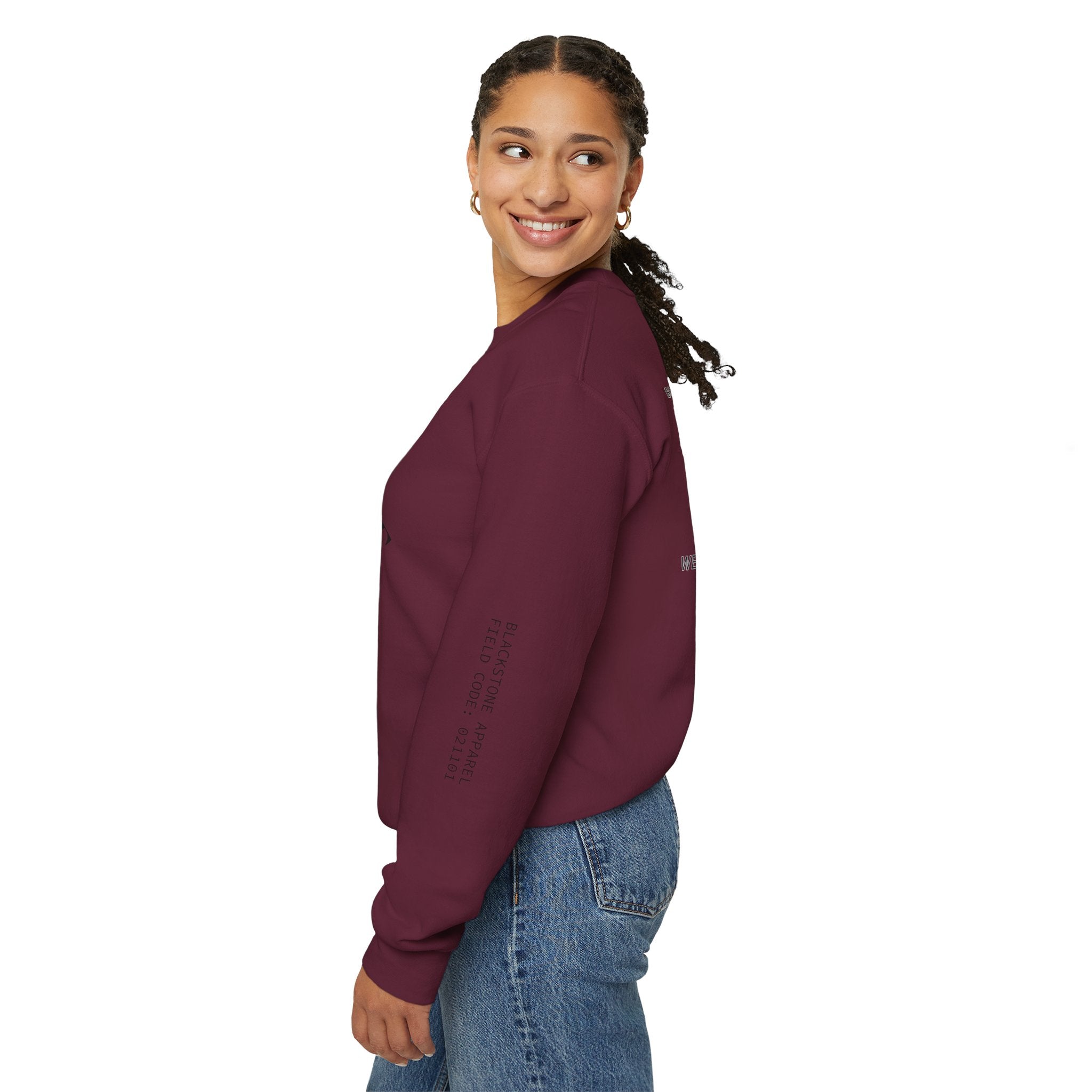 Blackstone's Signature Crewneck Sweatshirt, Cozy Blackstone Apparel, Gift for Her, Streetwear Fashion, Casual Outfit