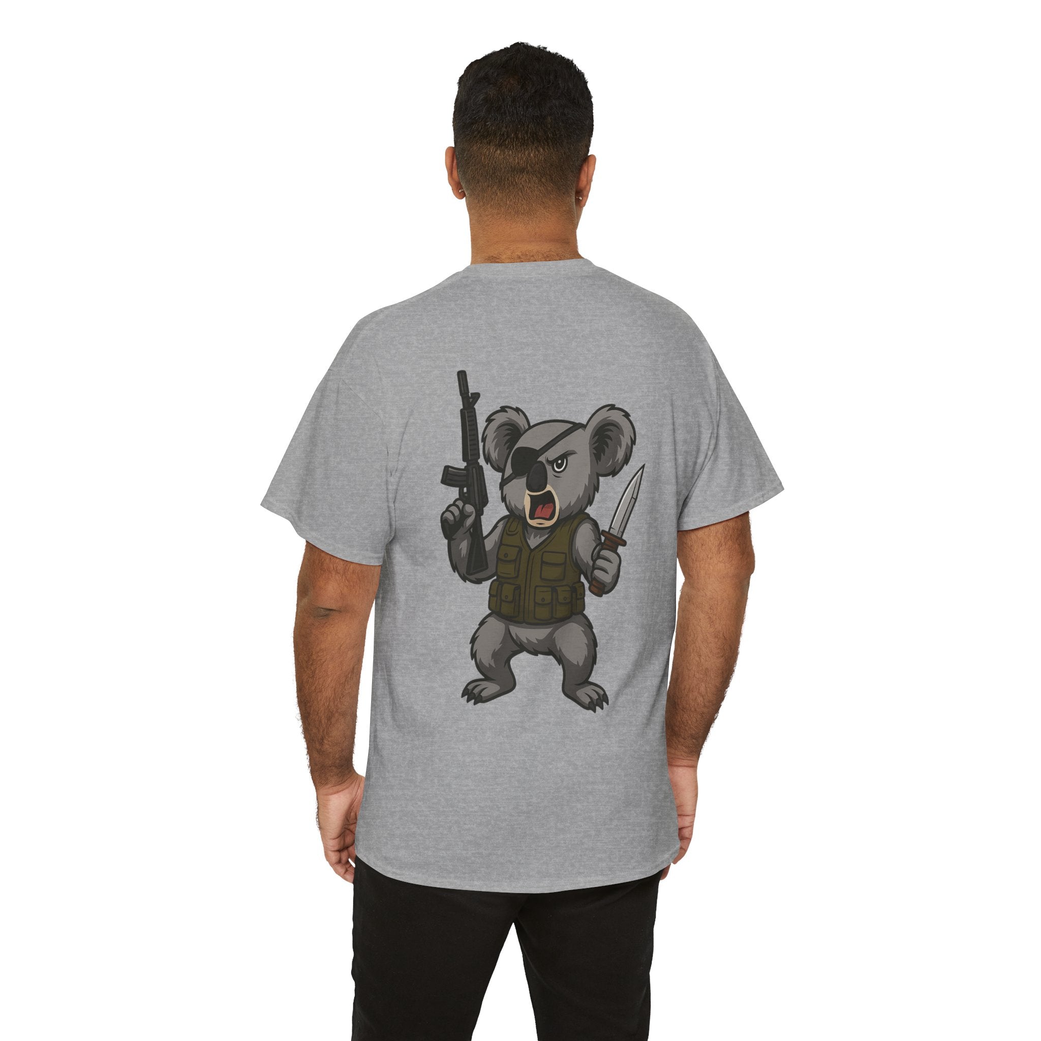 Drop Bear Graphic Tee # 1 Koala Rampage | Unisex Heavy Cotton Shirt