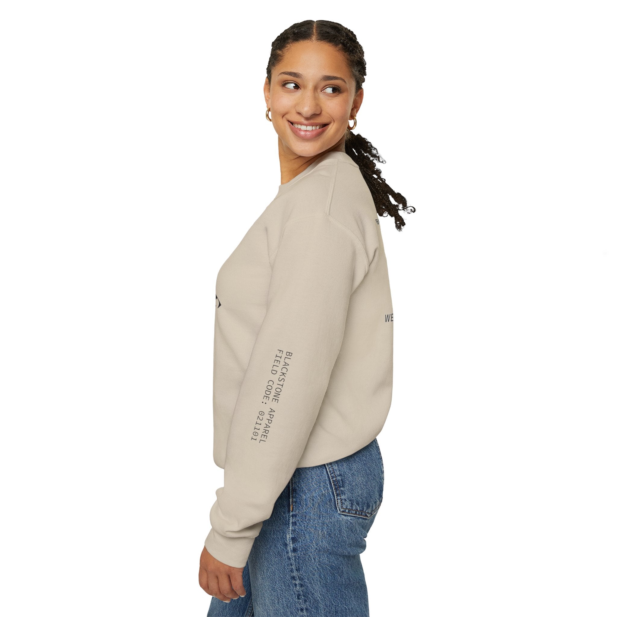 Blackstone's Signature Crewneck Sweatshirt, Cozy Blackstone Apparel, Gift for Her, Streetwear Fashion, Casual Outfit