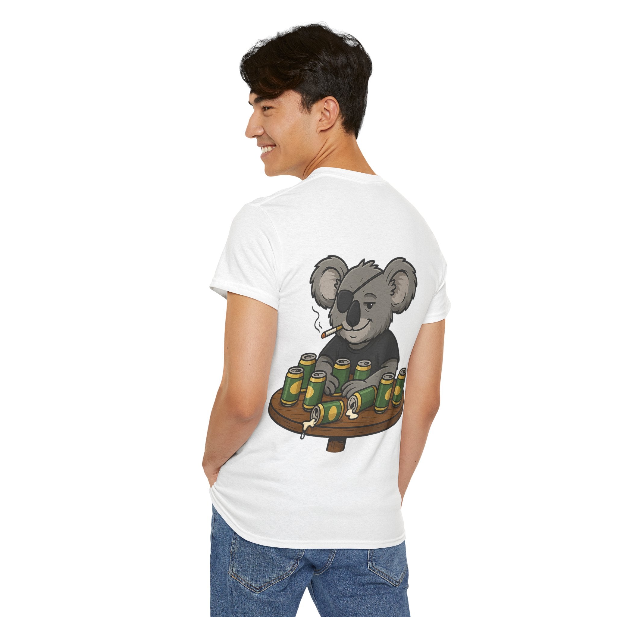 Drop Bear Graphic Tee # 4 Koala's Night out | Unisex Heavy Cotton Shirt